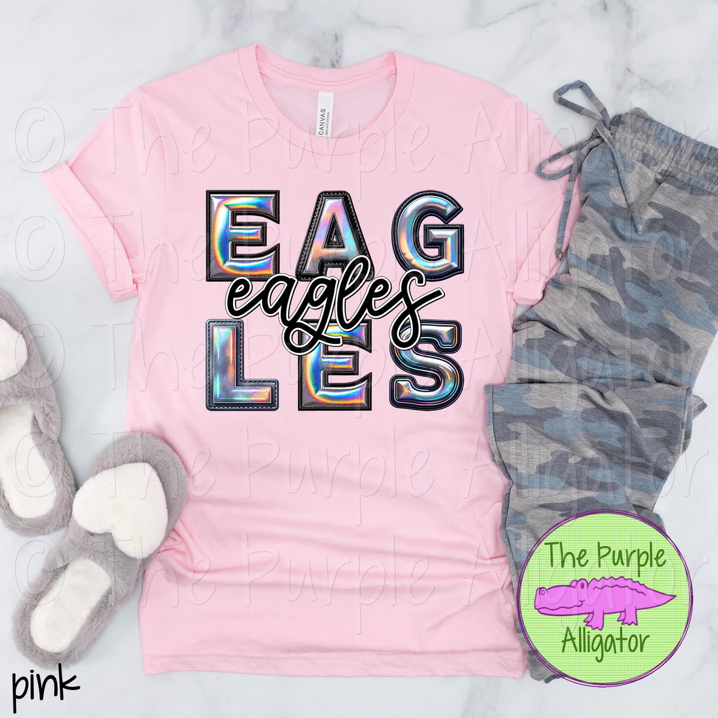Eagles Holographic Mascot Team Spirit (d2f TED)