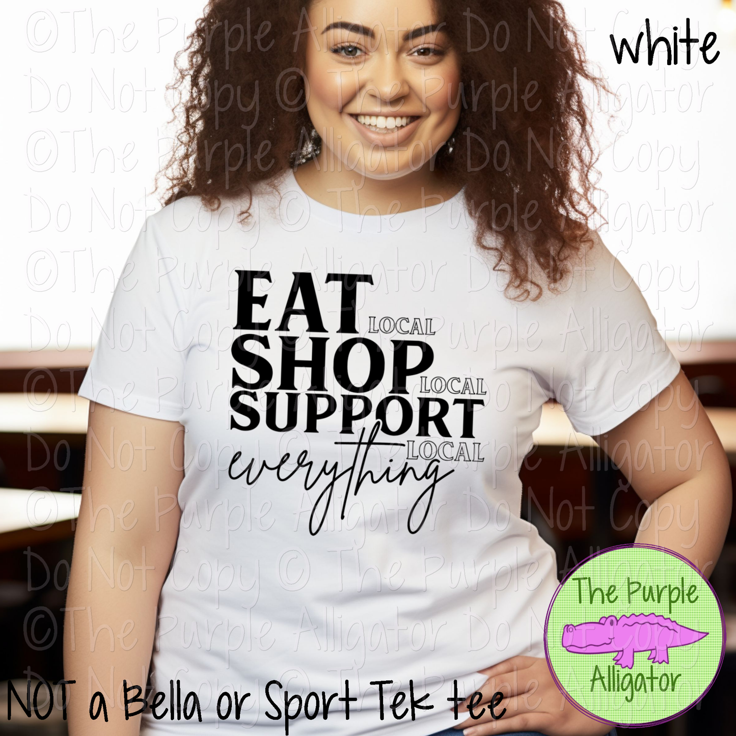 Eat Shop Support Local Everything - Choose Your Design Color - 0522 (d2f BSVG)