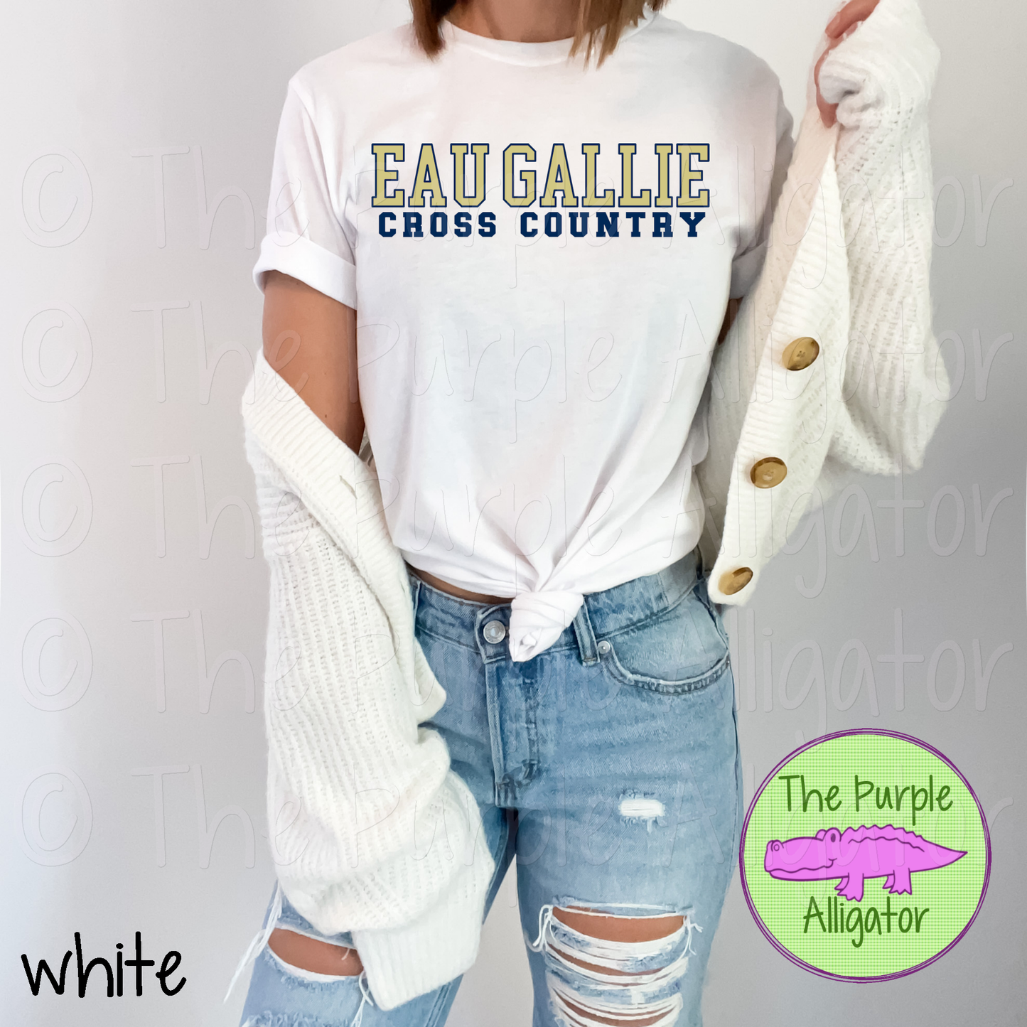 Eau Gallie Cross Country CB-JPST Mascot School Spirit (d2f TPA)