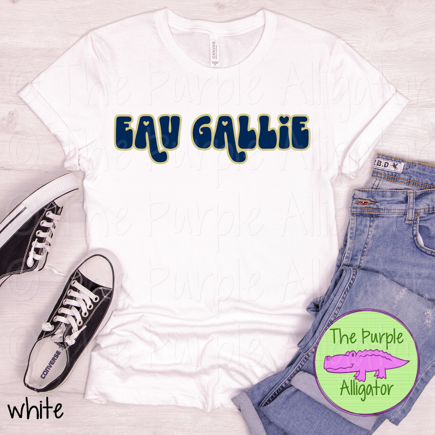 Eau Gallie Retro Swash School Spirit - CHOOSE YOUR DESIGN COLORS (d2f TPA)