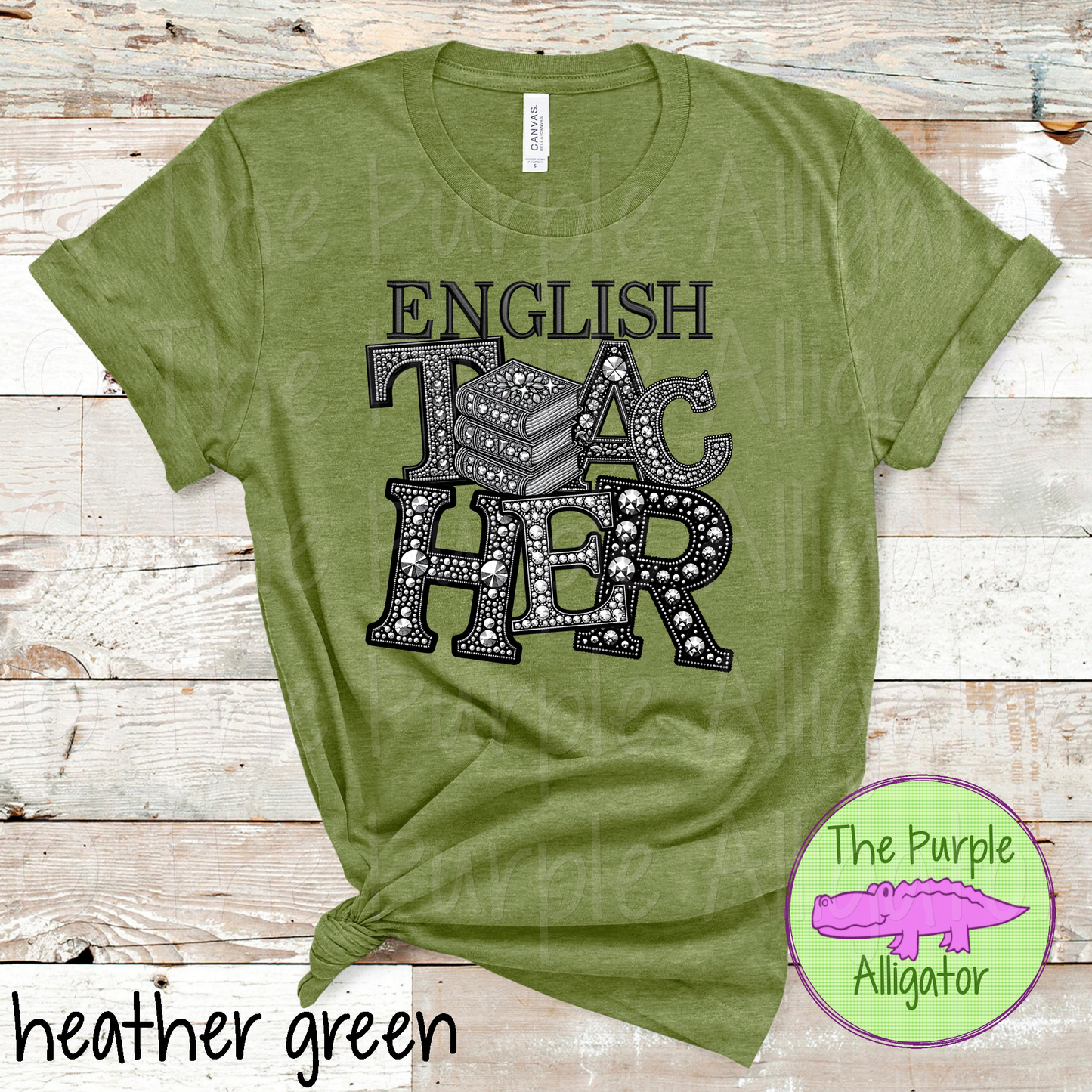 English Teacher Faux Rhinestones (d2f TED)