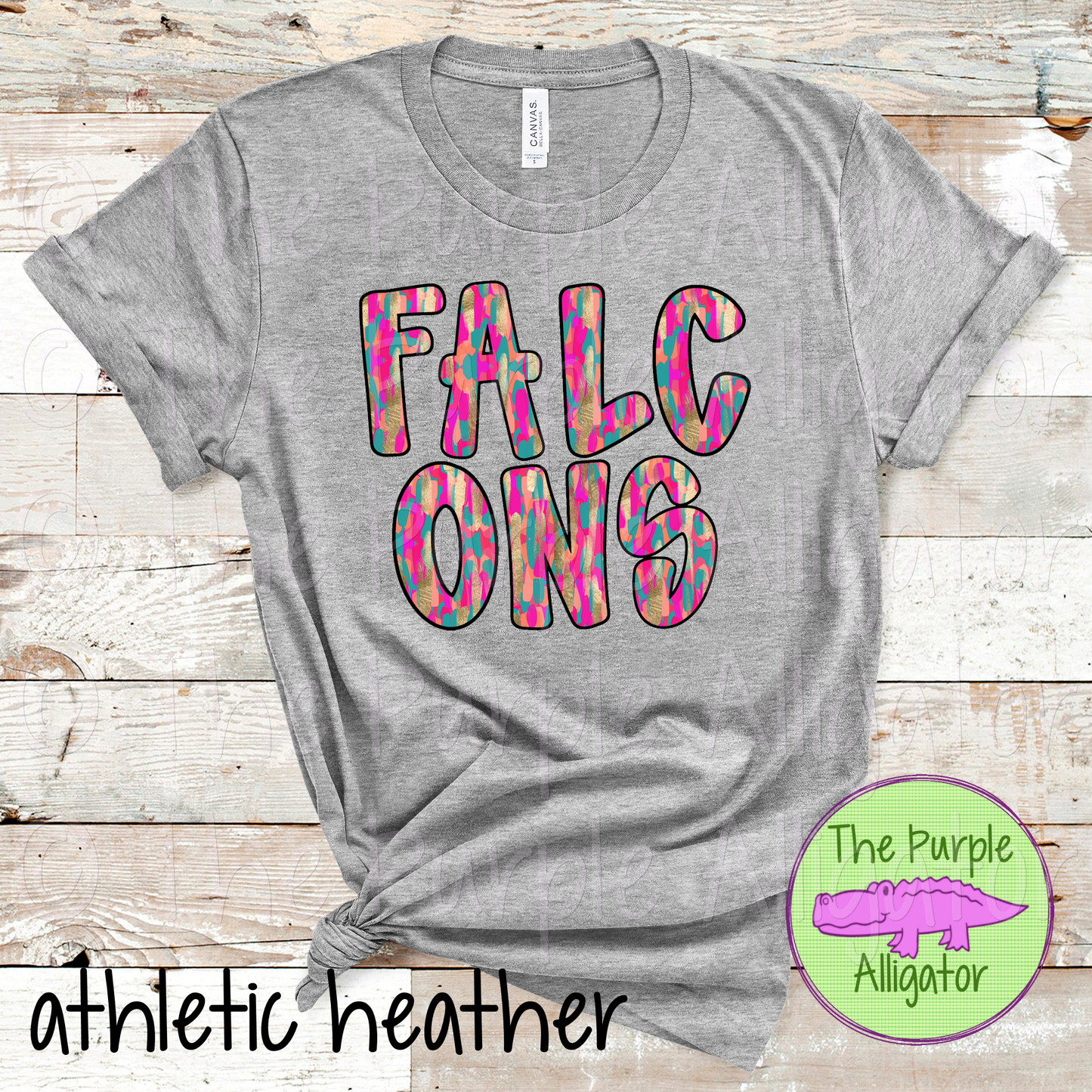 Falcons School Spirit Mascot Lucky Streaks 0924 (d2f TPA)