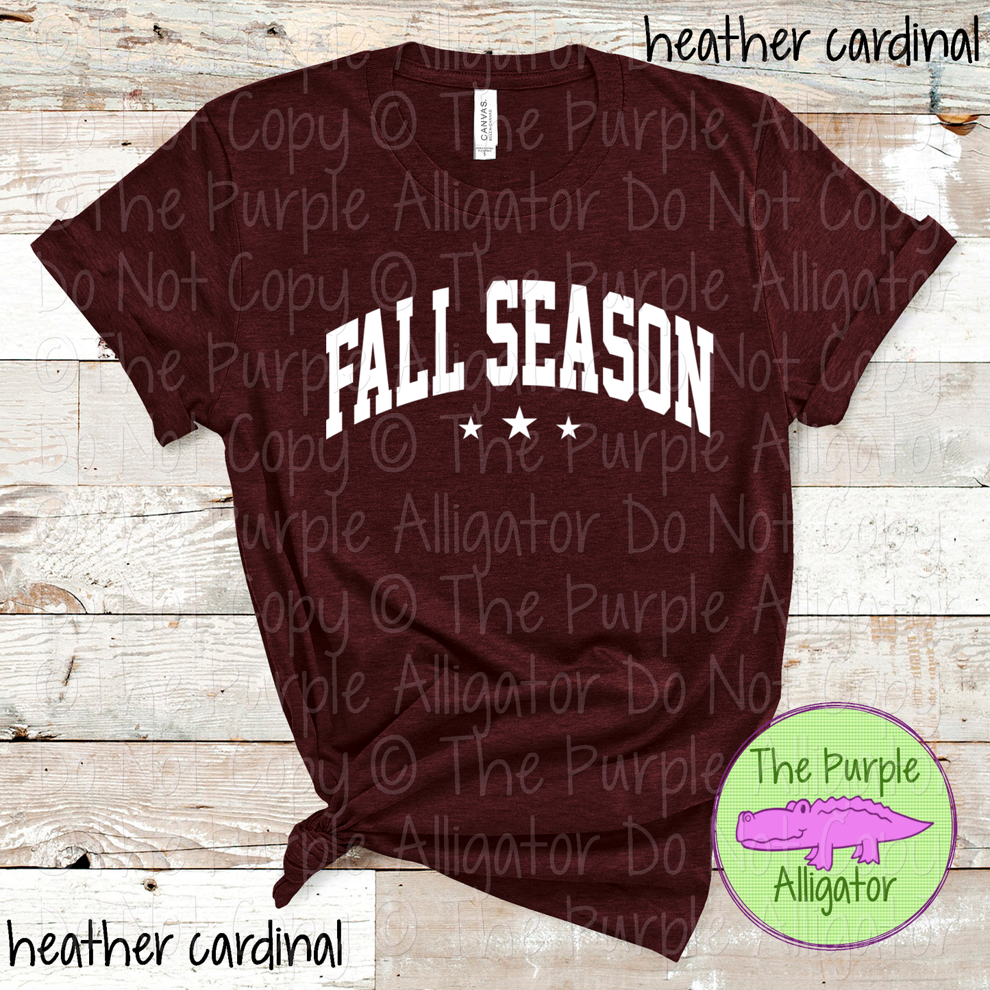 Fall Season | Arched Varsity Letter Tee for Autumn Lovers 0625 (D2F TB)