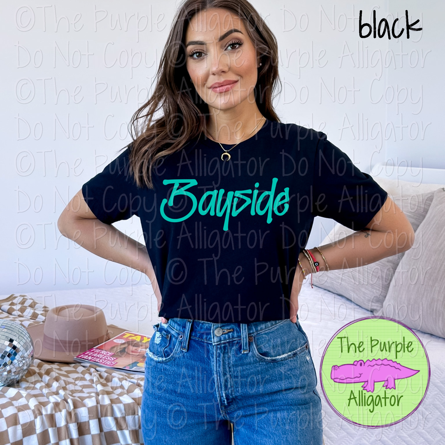 Bayside Fresh Graffiti - The Graffiti Series | Bold Street Style Spirit Wear Lettering – CHOOSE YOUR DESIGN COLOR 0925 (d2f TPA)