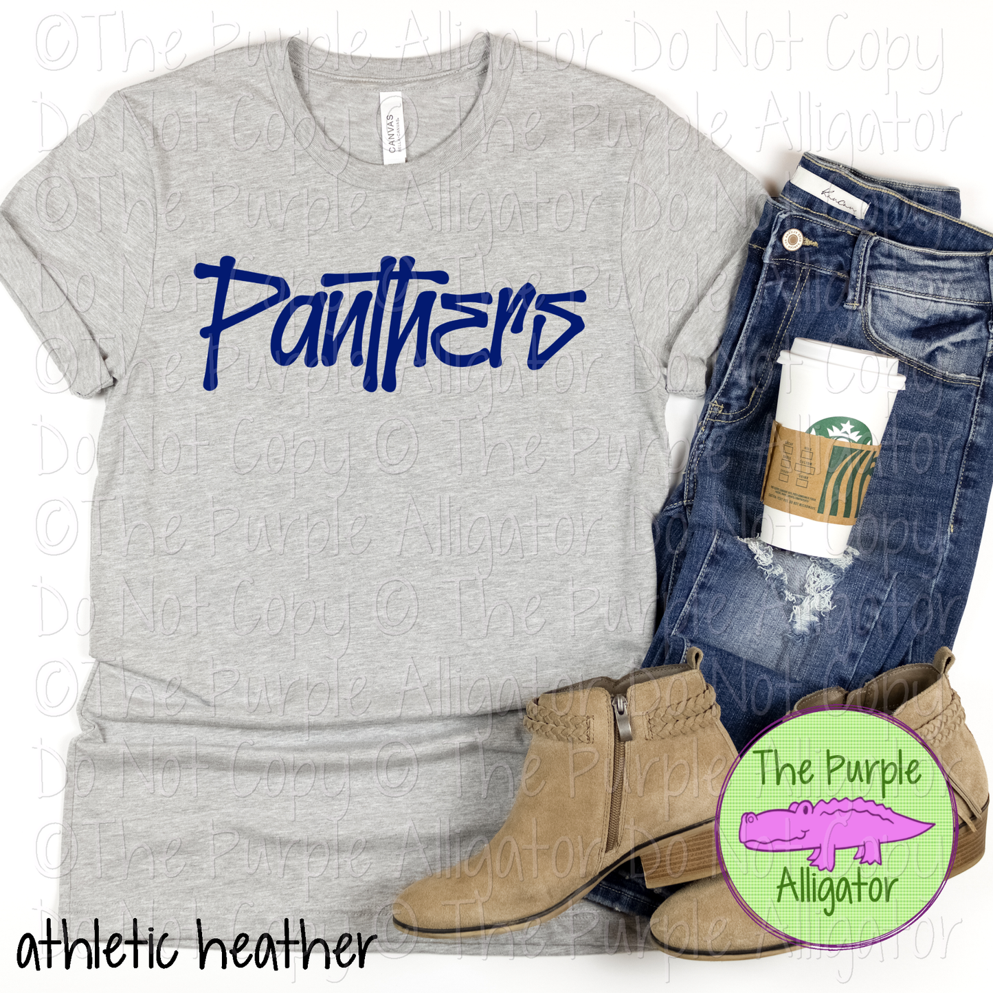 Panthers Fresh Graffiti - The Graffiti Series | Bold Street Style Spirit Wear Lettering – CHOOSE YOUR DESIGN COLOR 0925 (d2f TPA)