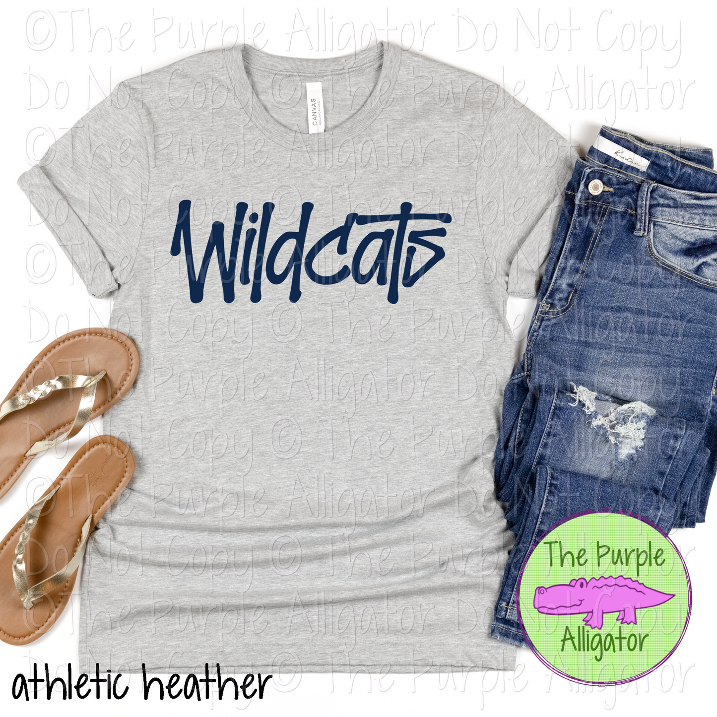 Wildcats Fresh Graffiti - The Graffiti Series | Bold Street Style Spirit Wear Lettering – CHOOSE YOUR DESIGN COLOR 0925 (d2f TPA)