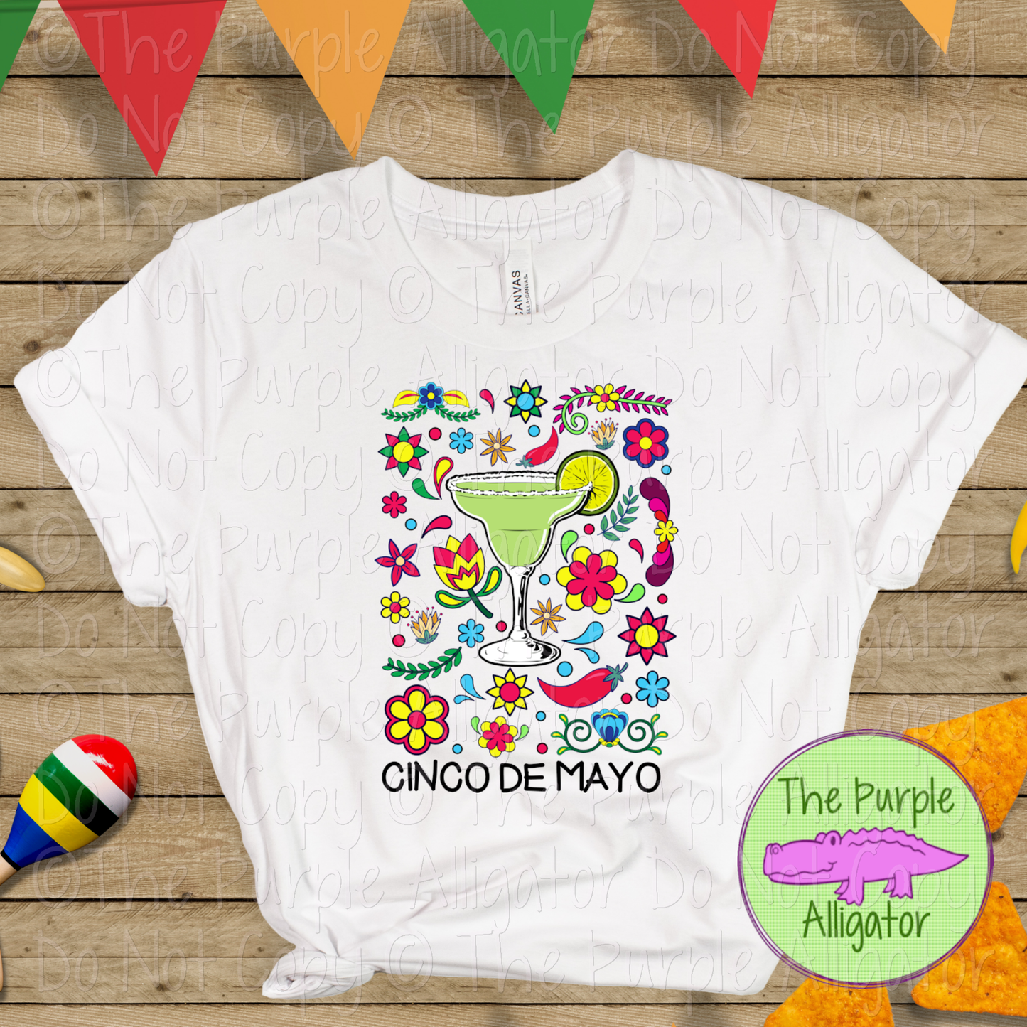 Floral Cinco de Mayo Margarita 0423 (d2f EG)