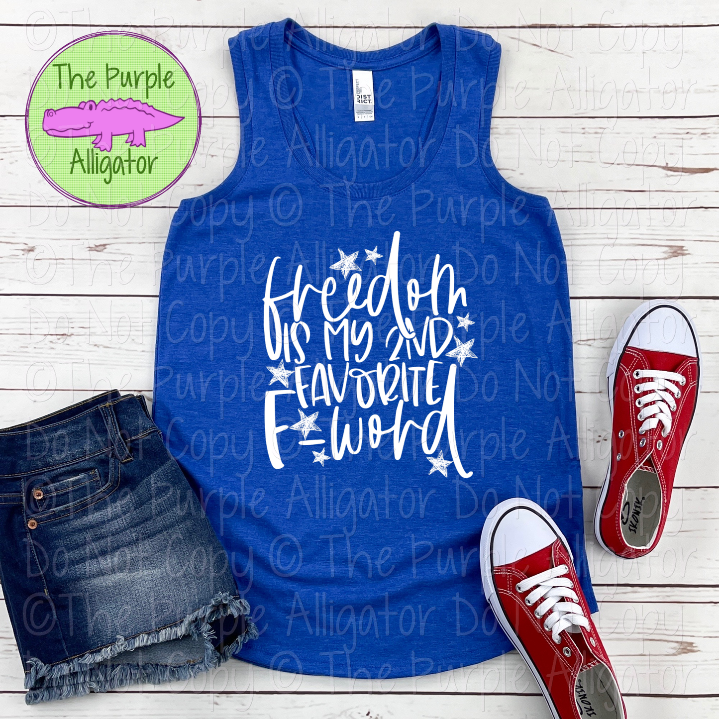 Freedom is my Second Favorite F-Word - Choose Your Design Color - 0624 (d2f HMD)