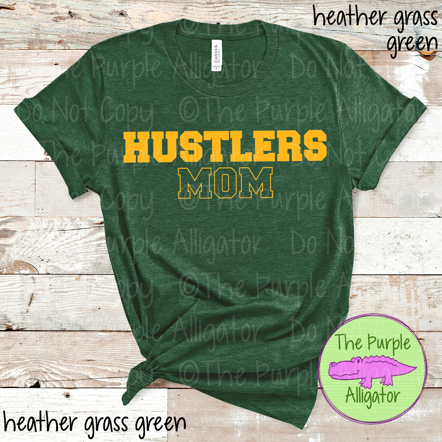 Hustlers Mom Flip Side - The Outline Series | Custom Spiritwear for Moms - CHOOSE YOUR TEXT COLOR 1025 (d2f TPA)