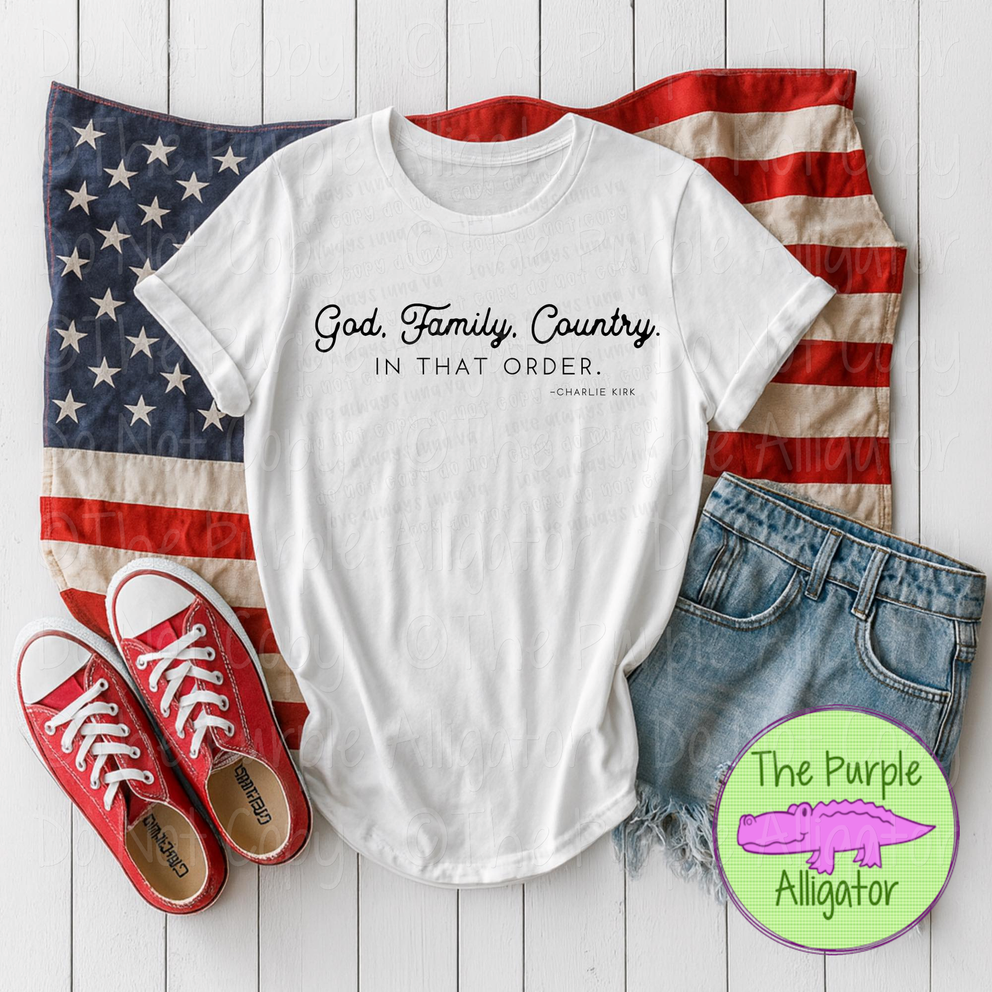 God Family Country - Patriotic Faith Design 0925 (d2f SAL)