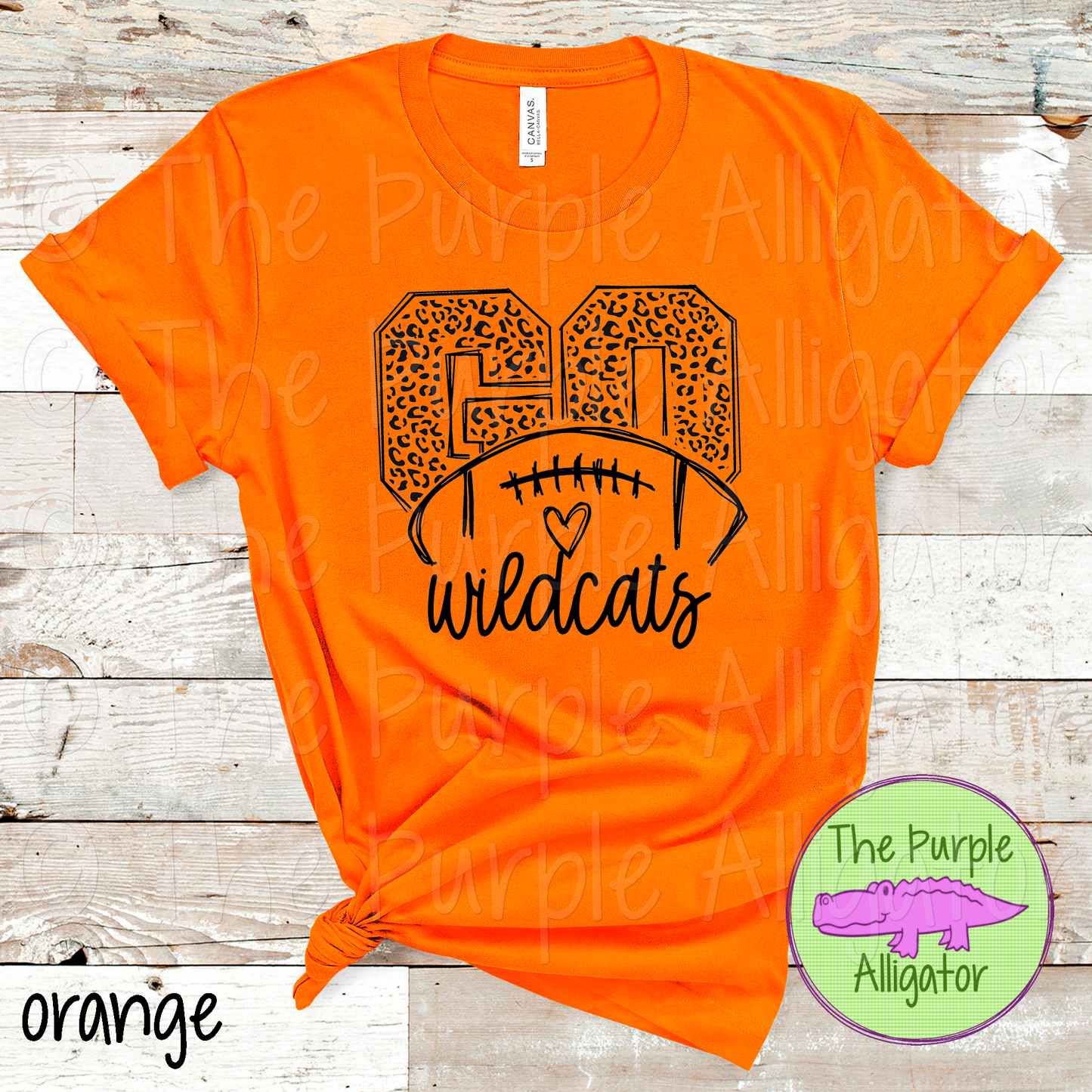 GO Leopard Football Wildcats Mascot School Spirit 0924 (d2f TPA)