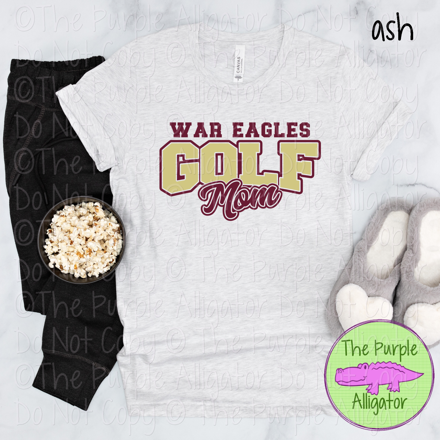 War Eagles Golf Mom SC11 Mascot School Spirit Wear Team Gear - CHOOSE YOUR DESIGN COLORS - 0525 (d2f TPA)
