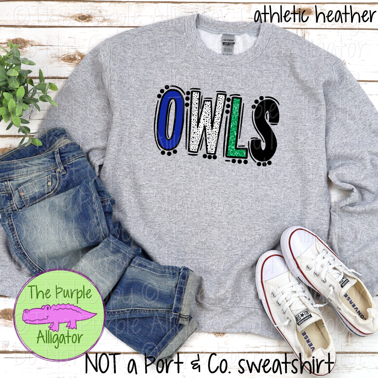 Owls Go Team Dots Mascot School Spirit 0225 (d2f TPA)