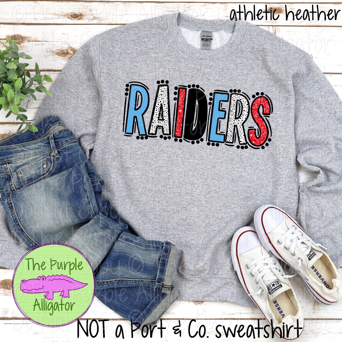 Raiders Go Team Dots Mascot School Spirit 0225 (d2f TPA)