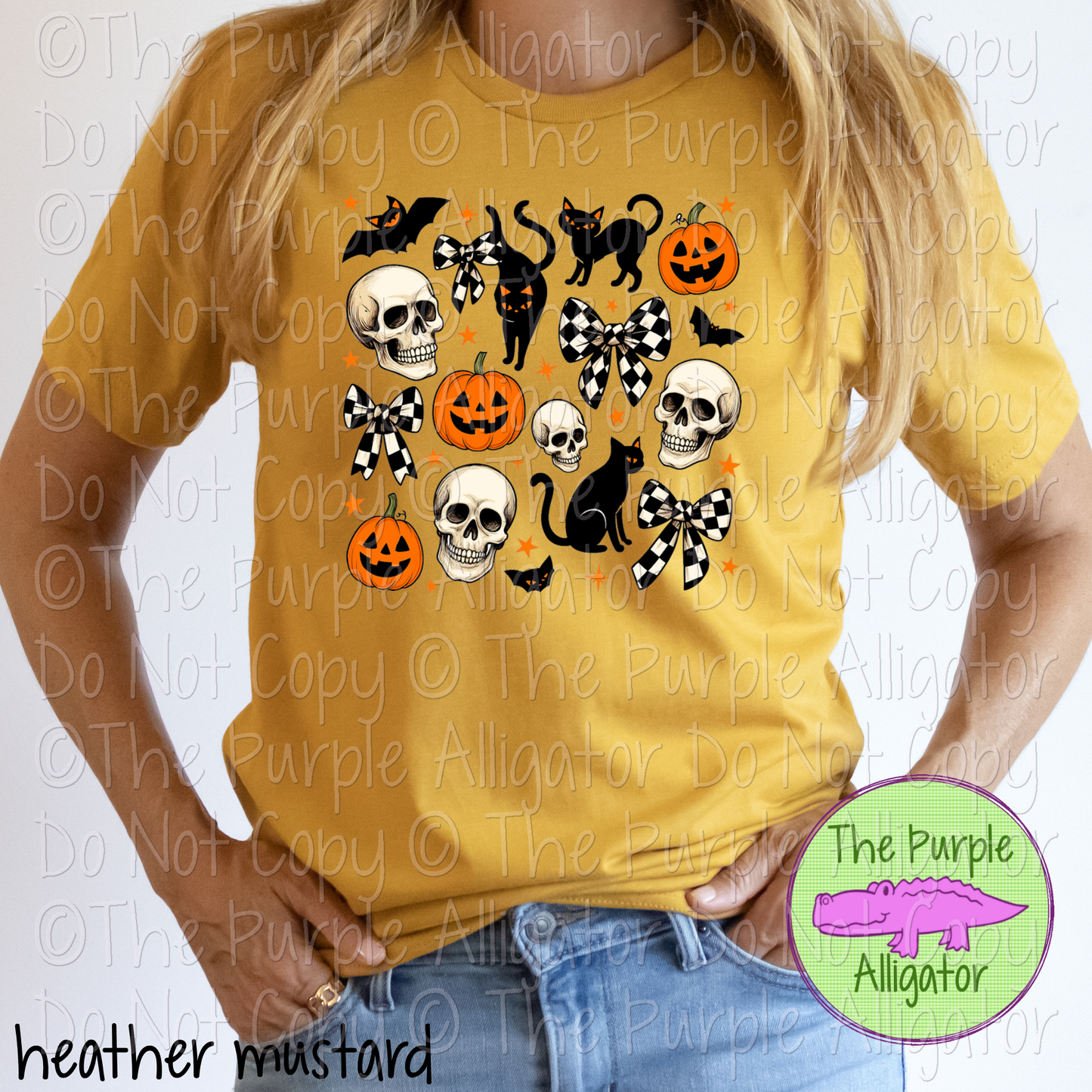Halloween Skulls Coquette Bows 0625 (d2f DC)
