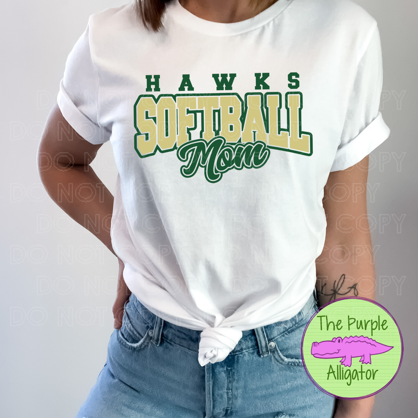 Hawks Softball Mom SC049 (d2f TPA)