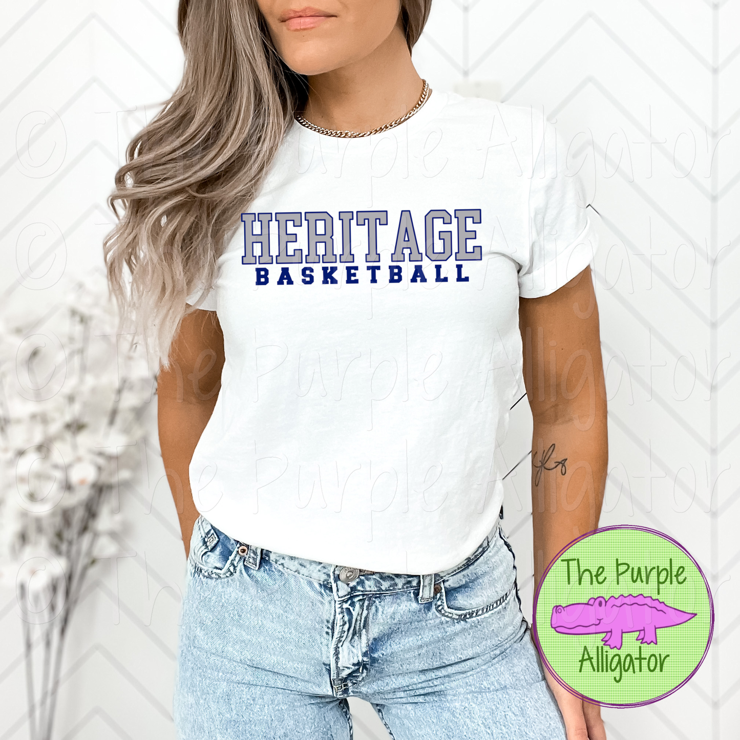 Heritage Basketball CB-JPST Mascot School Spirit (d2f TPA)