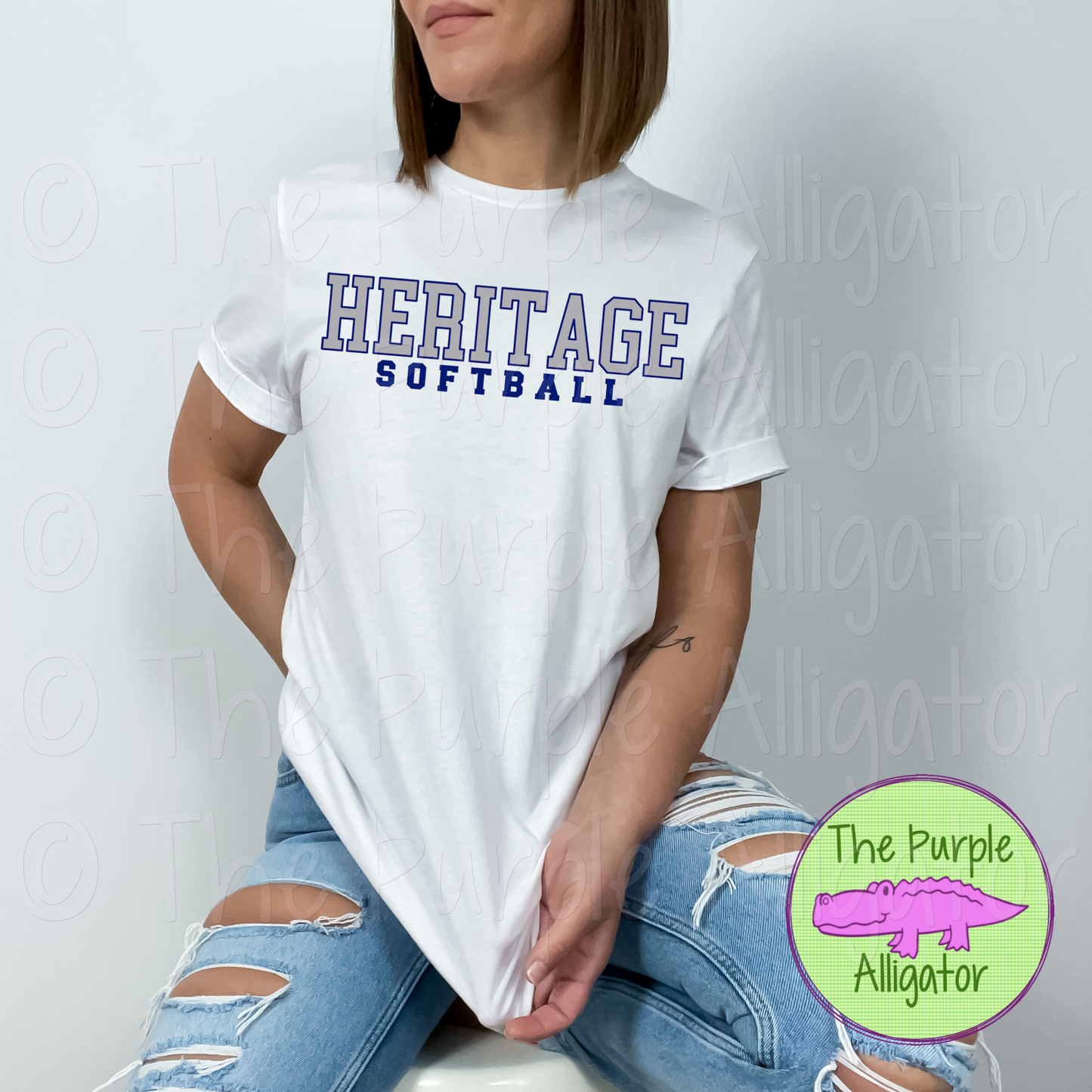 Heritage Softball CB-JPST Mascot School Spirit (d2f TPA)