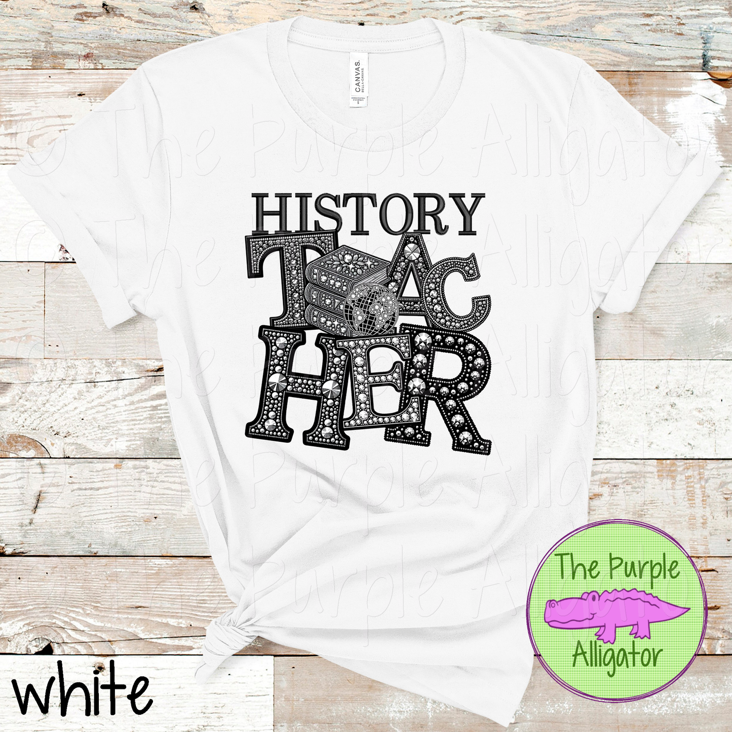 History Teacher Faux Rhinestones (d2f TED)