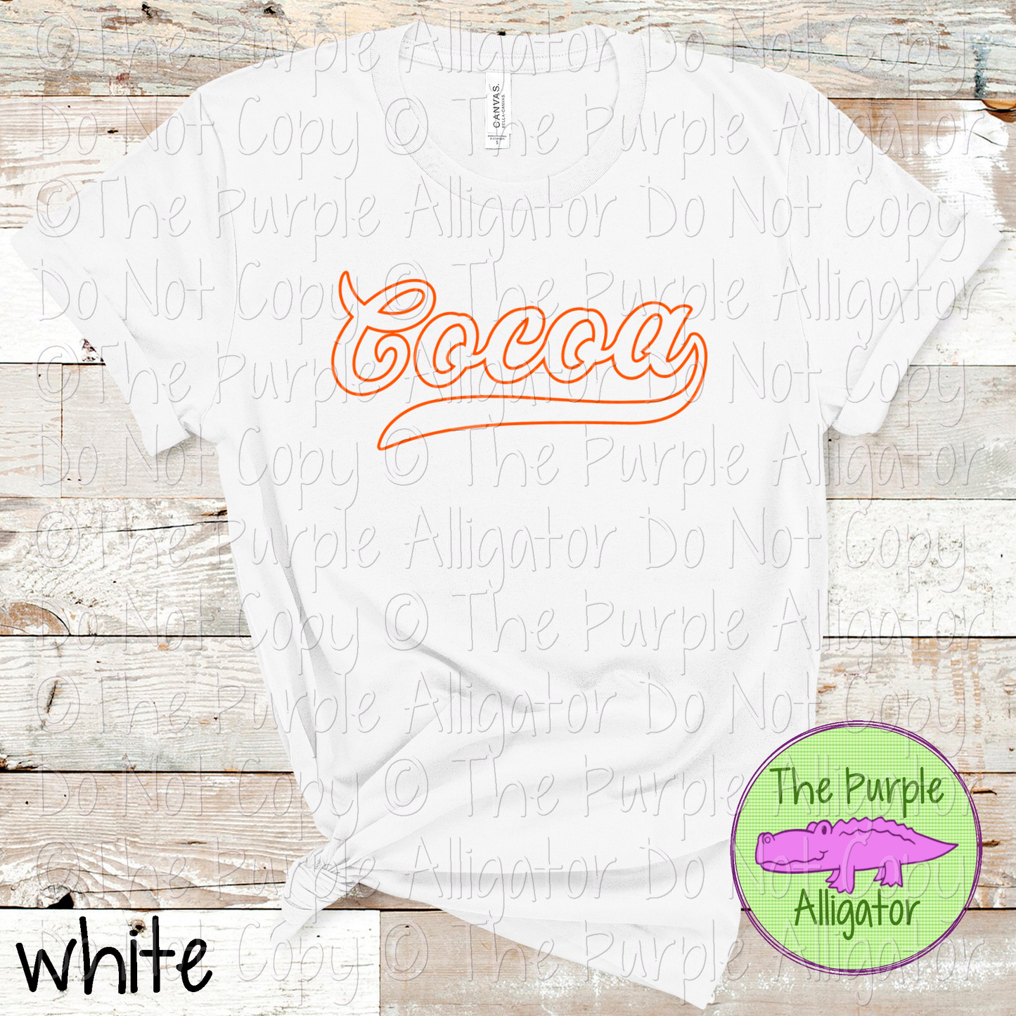 Cocoa Hollow Swash School Spirit Wear Team Swag - CHOOSE YOUR DESIGN COLOR - 0625 (d2f TPA)