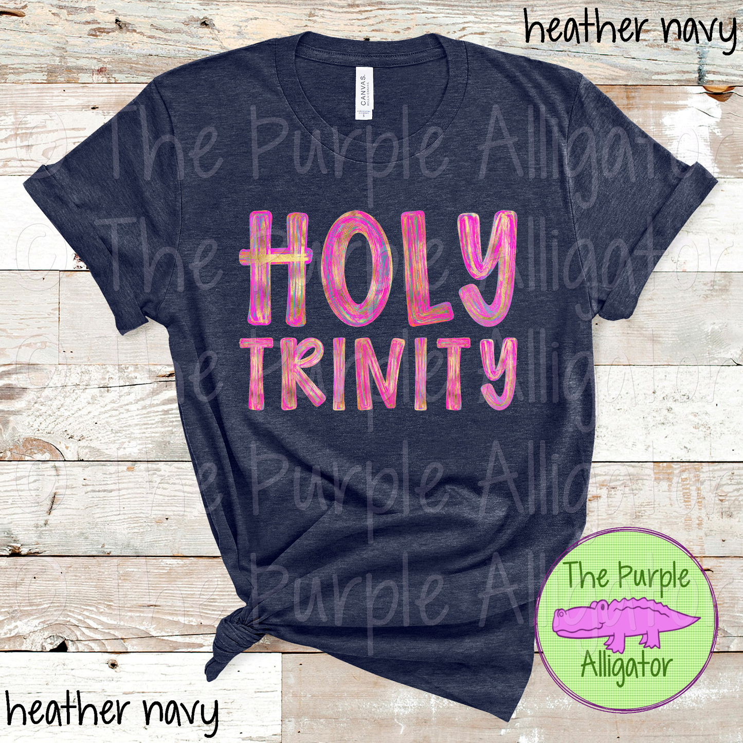 Holy Trinity AJ Gold Distressed Gold Brush School Spirit Design 0924 (d2f TPA)
