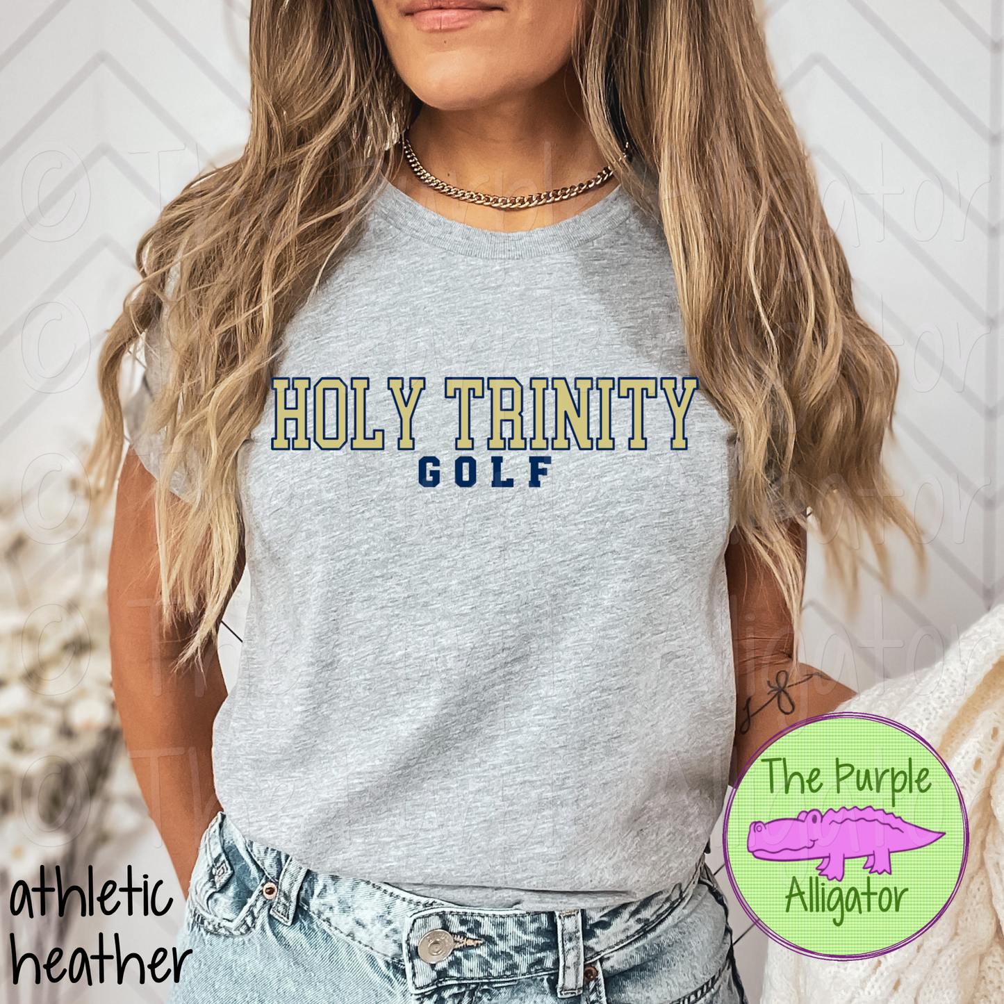 Holy Trinity Golf CB-JPST Mascot School Spirit (d2f TPA)
