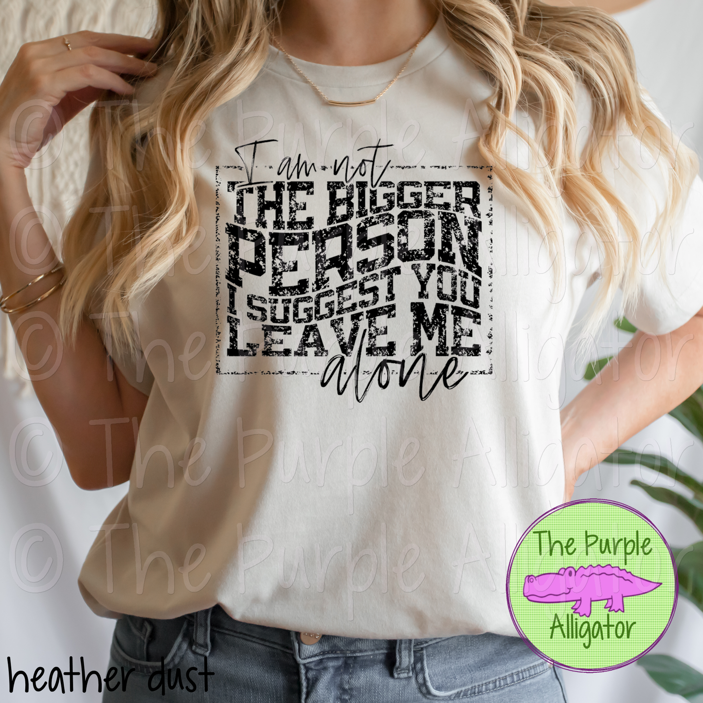 I Am Not the Bigger Person (d2f HMD)
