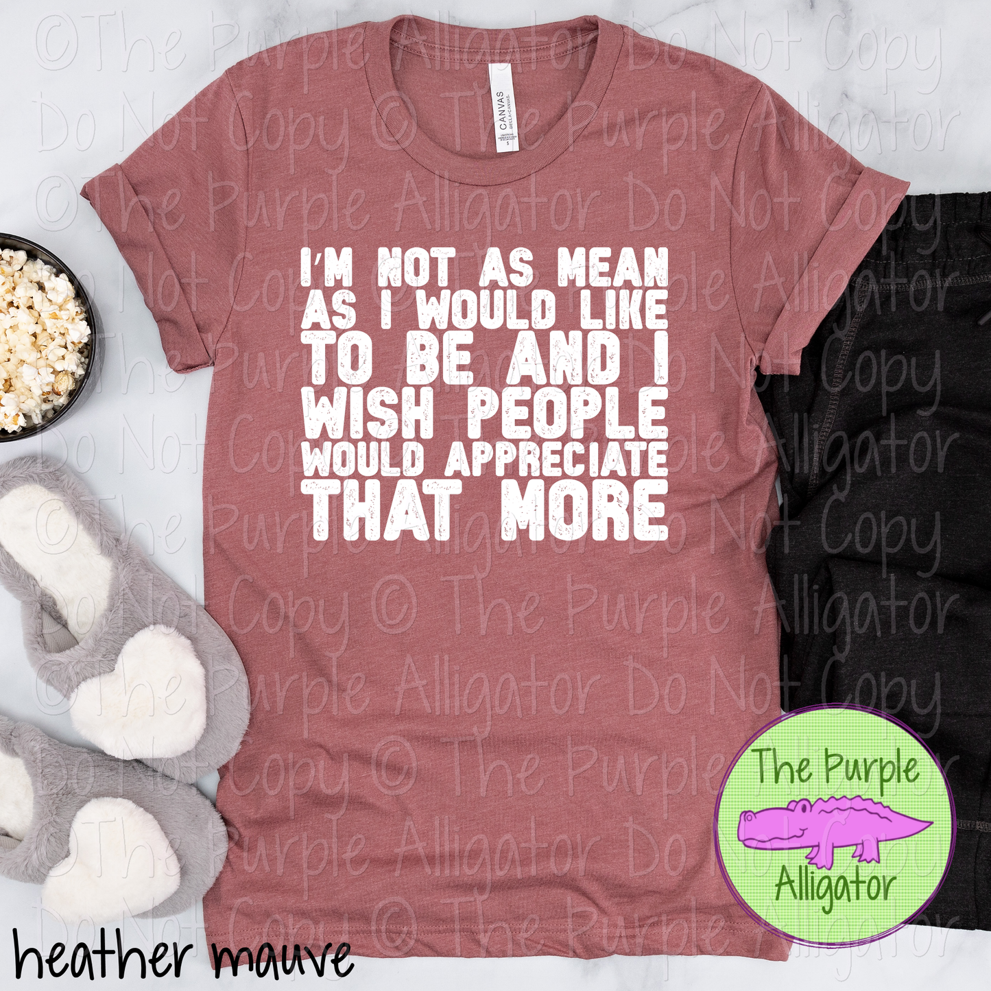 I’m Not as Mean as I Would Like to Be | Funny Sarcastic Design 0625 (d2f HMD)