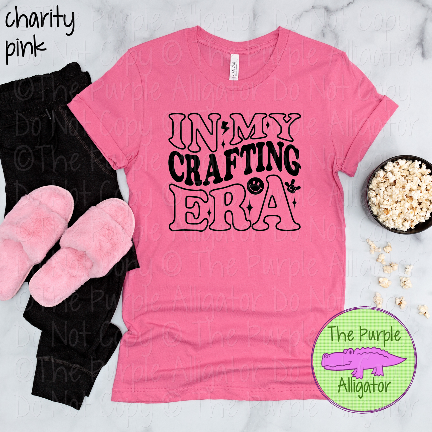 In My Crafting Era Apparel Funny Craft Shirt DIY Hobby Maker Creative Life Aesthetic Gift 1125 AR