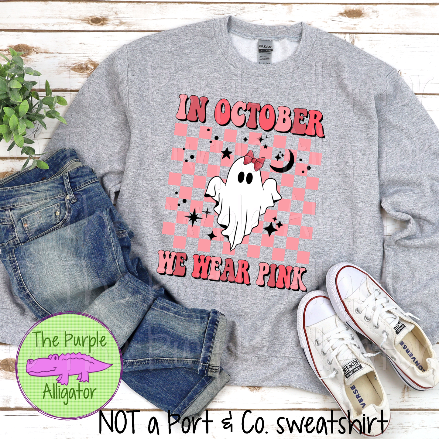 In October We Wear Pink Ghost Check 0924 (d2f TRA)