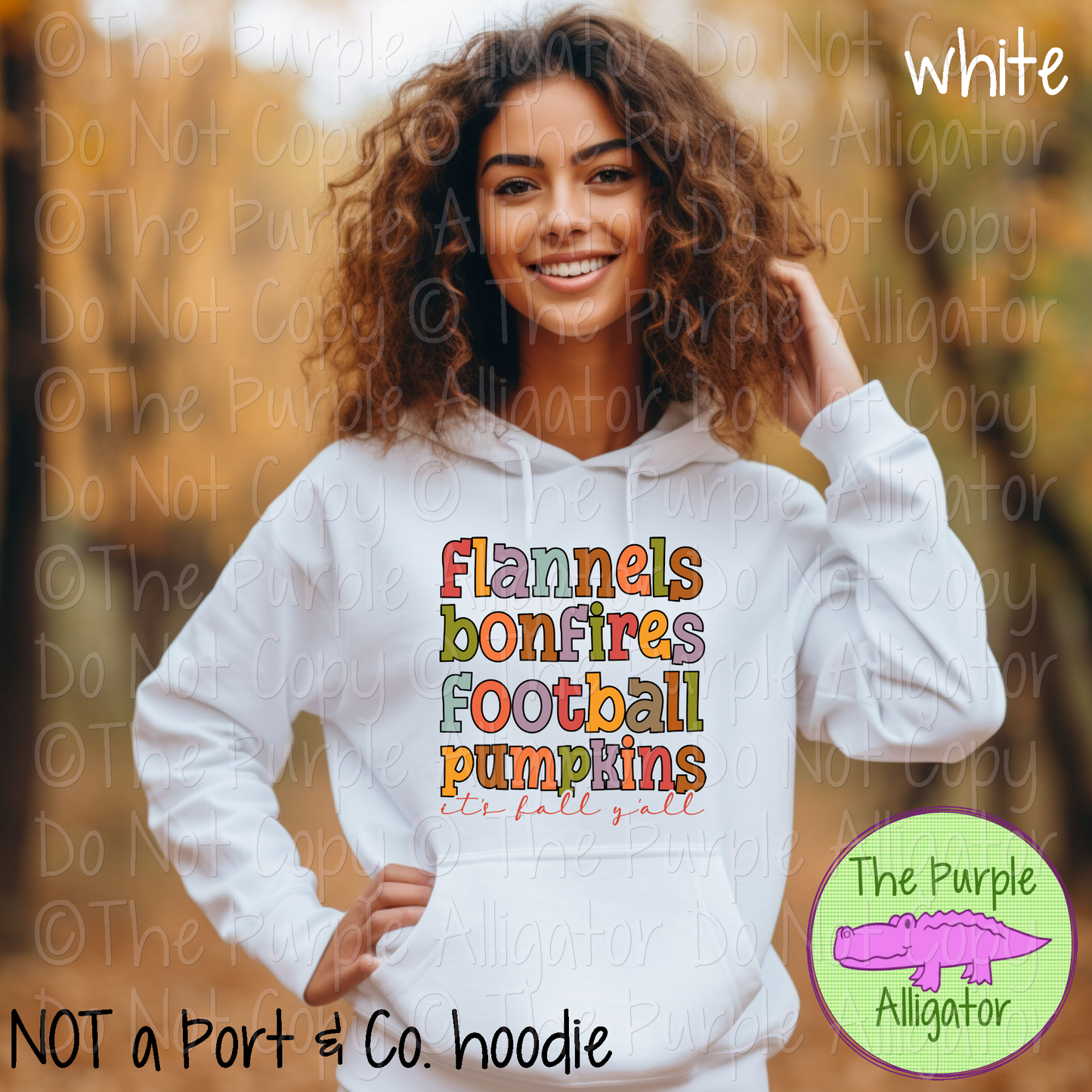 It’s Fall Y’all | Whimsical Fall Phrase Tee with Cozy Autumn Colors 0725 (D2F M)