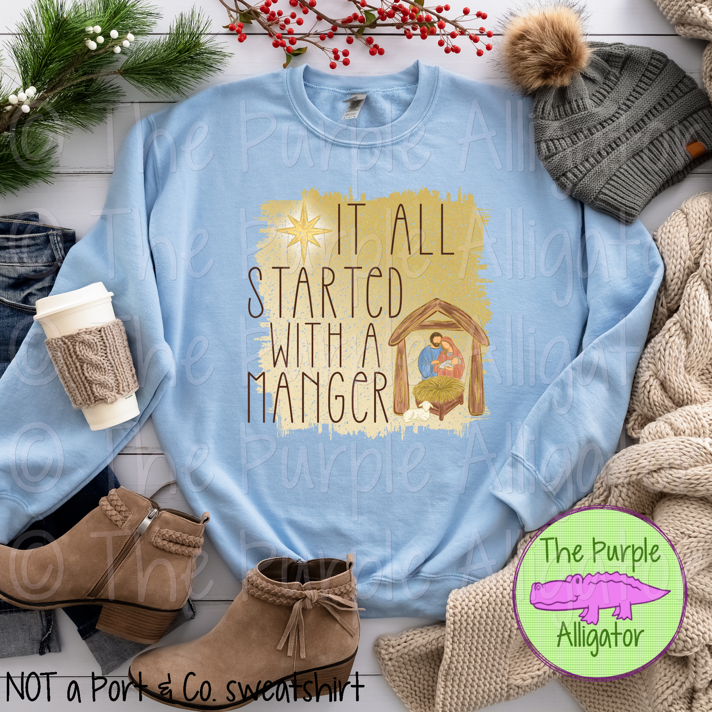 It All Started with a Manger 1124 (d2f DDD)