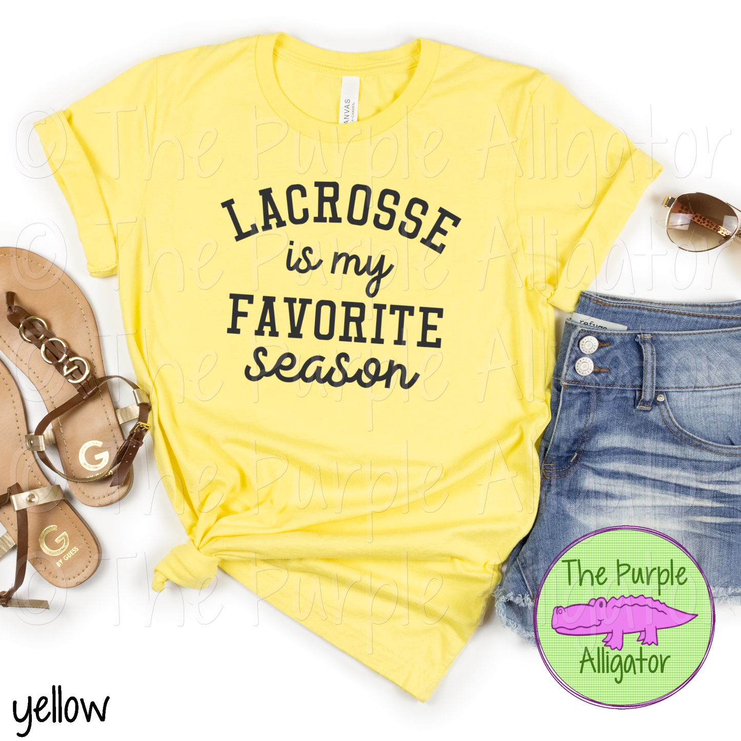Lacrosse is my Favorite Season CHOOSE YOUR DESIGN COLOR (d2f TPA)