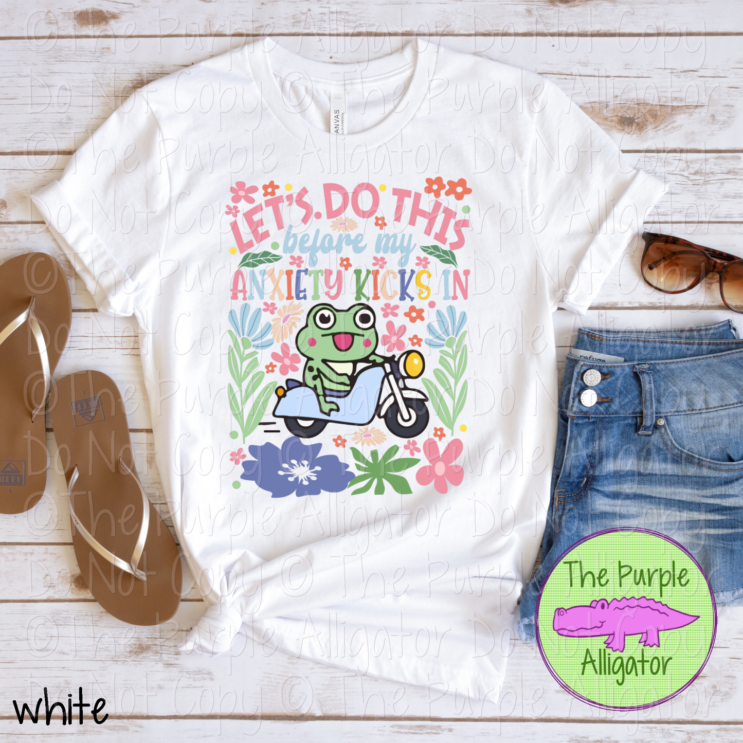 Let's Do This Anxiety Frog 0325 (d2f TRA)