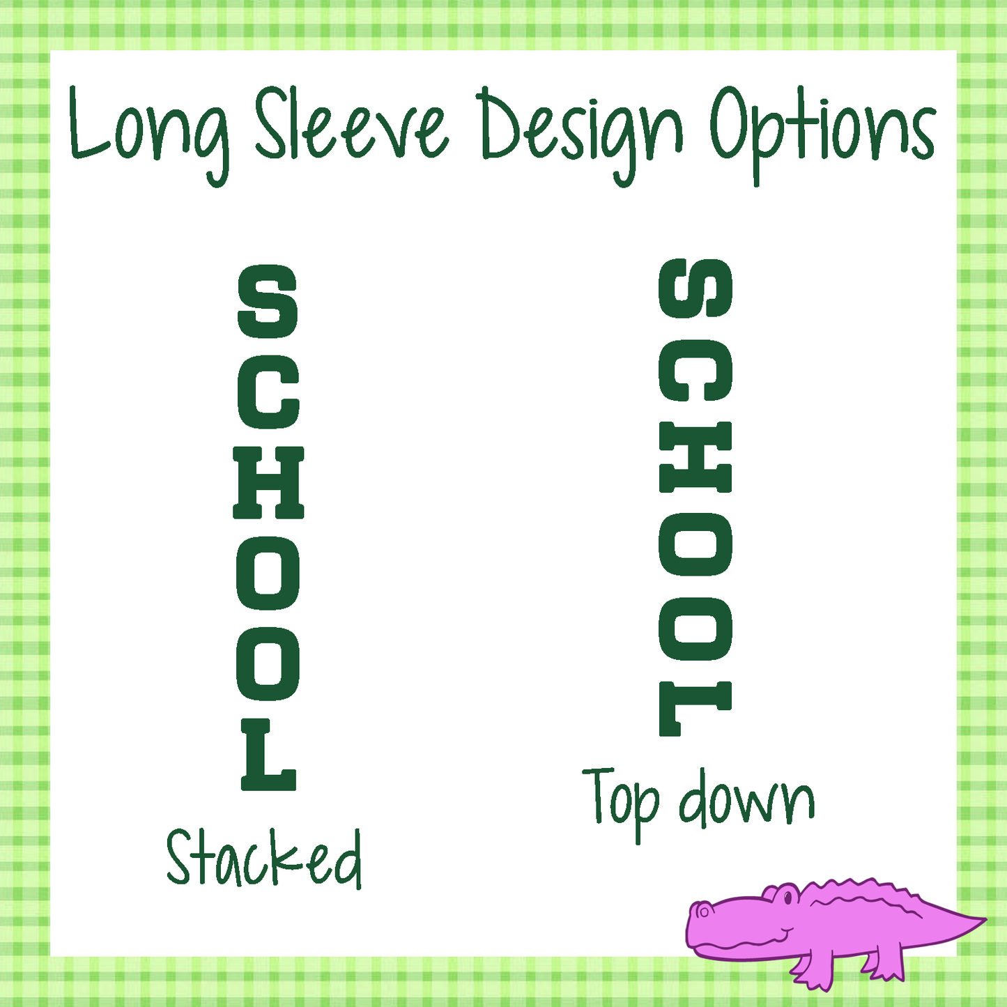 School Name Add-On