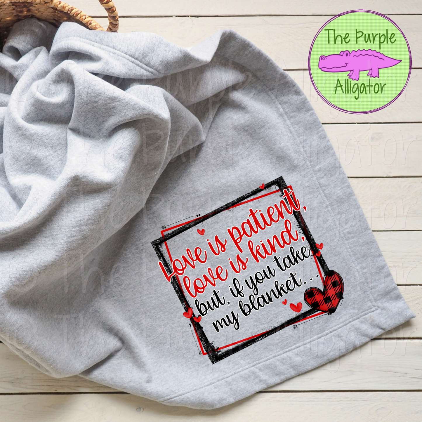 Love is Patient Blanket (d2f GS)