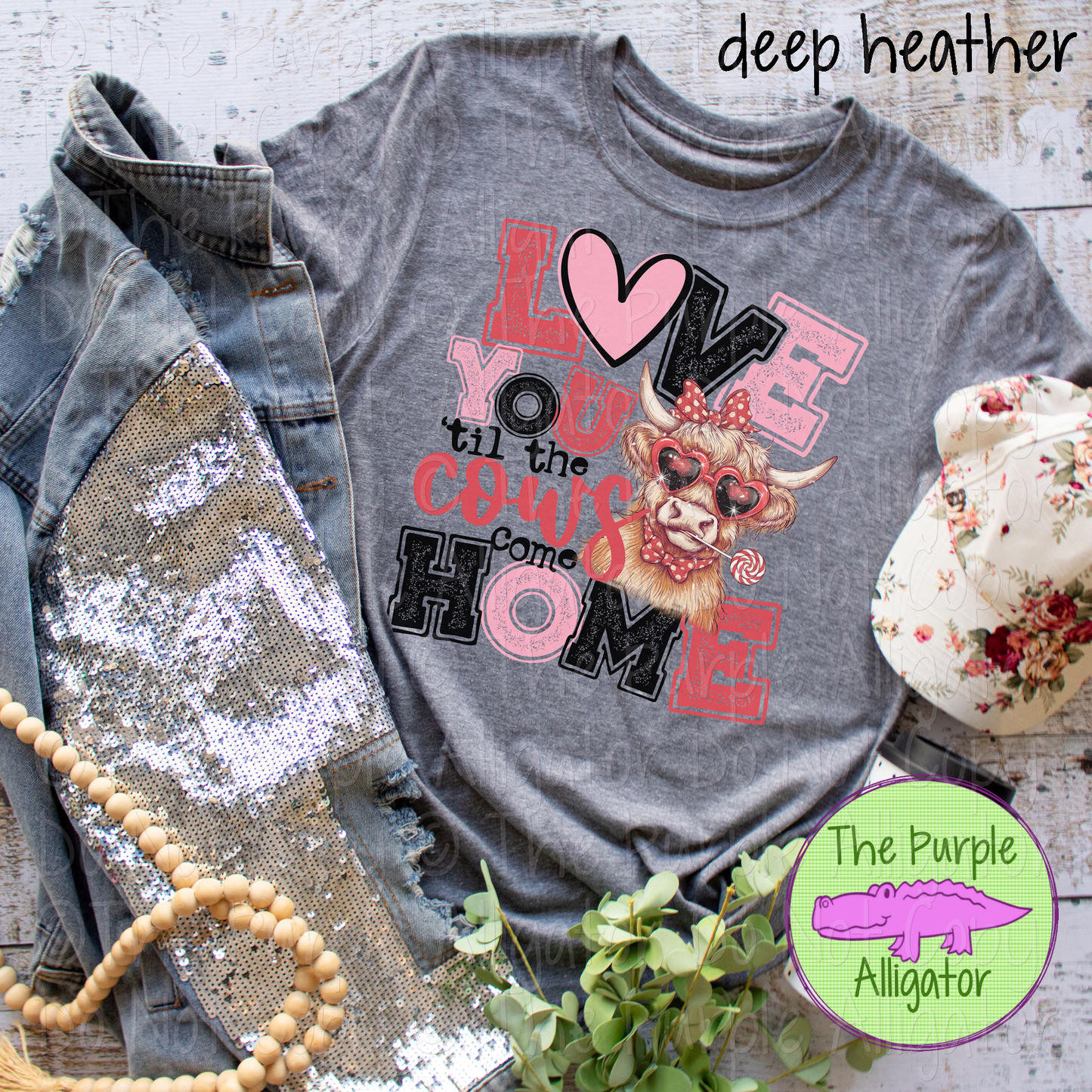 Love You 'til the Cows Come Home Pink 0125 (d2f HMD)