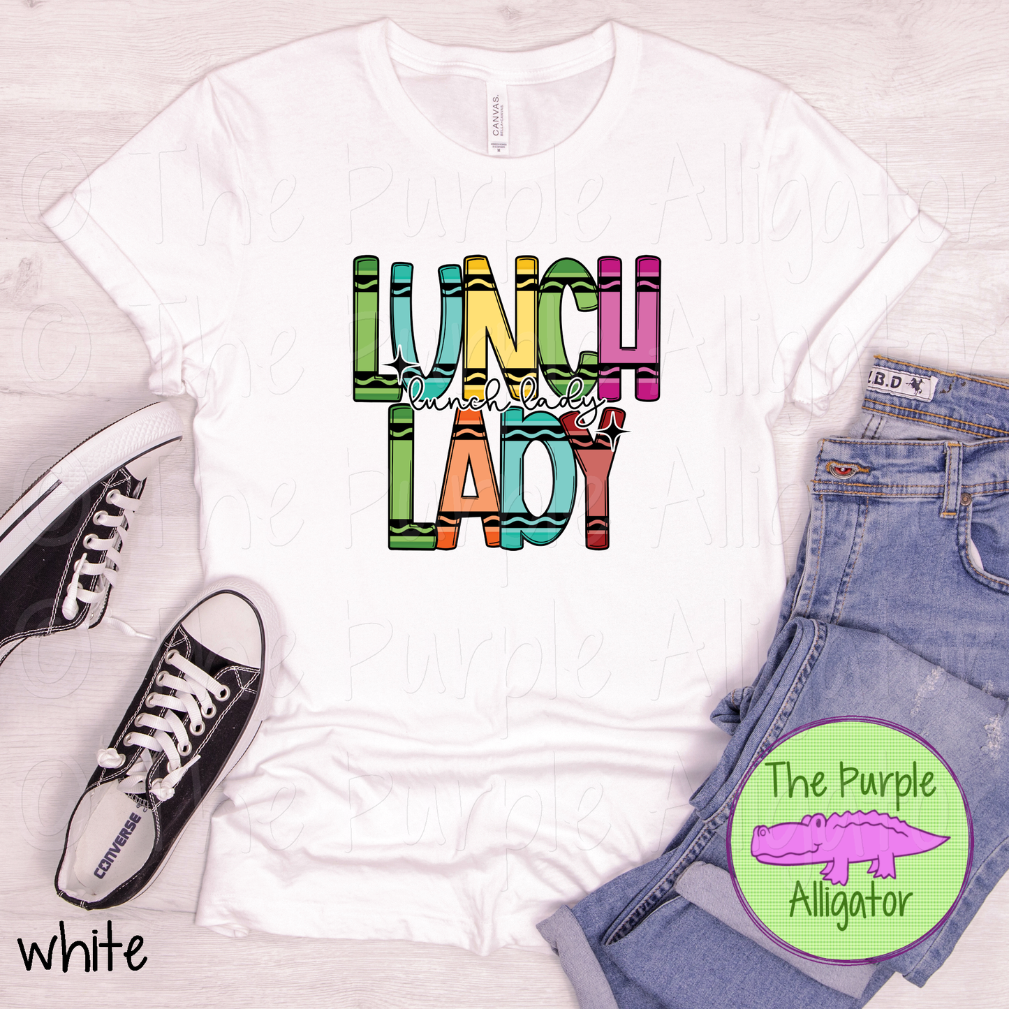 Lunch Lady Crayons (d2f DDD)