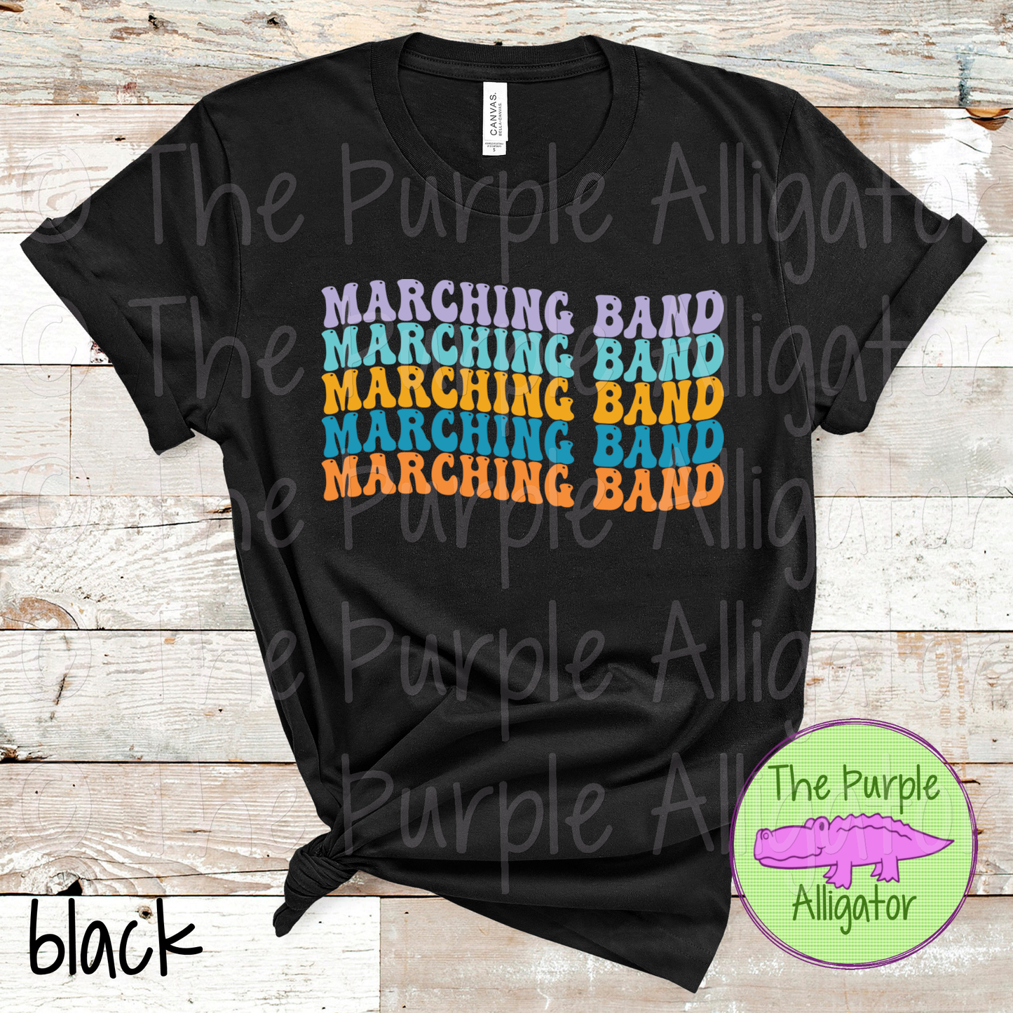 Marching Band Bubble Wave Colorful 0824 (d2f CF)