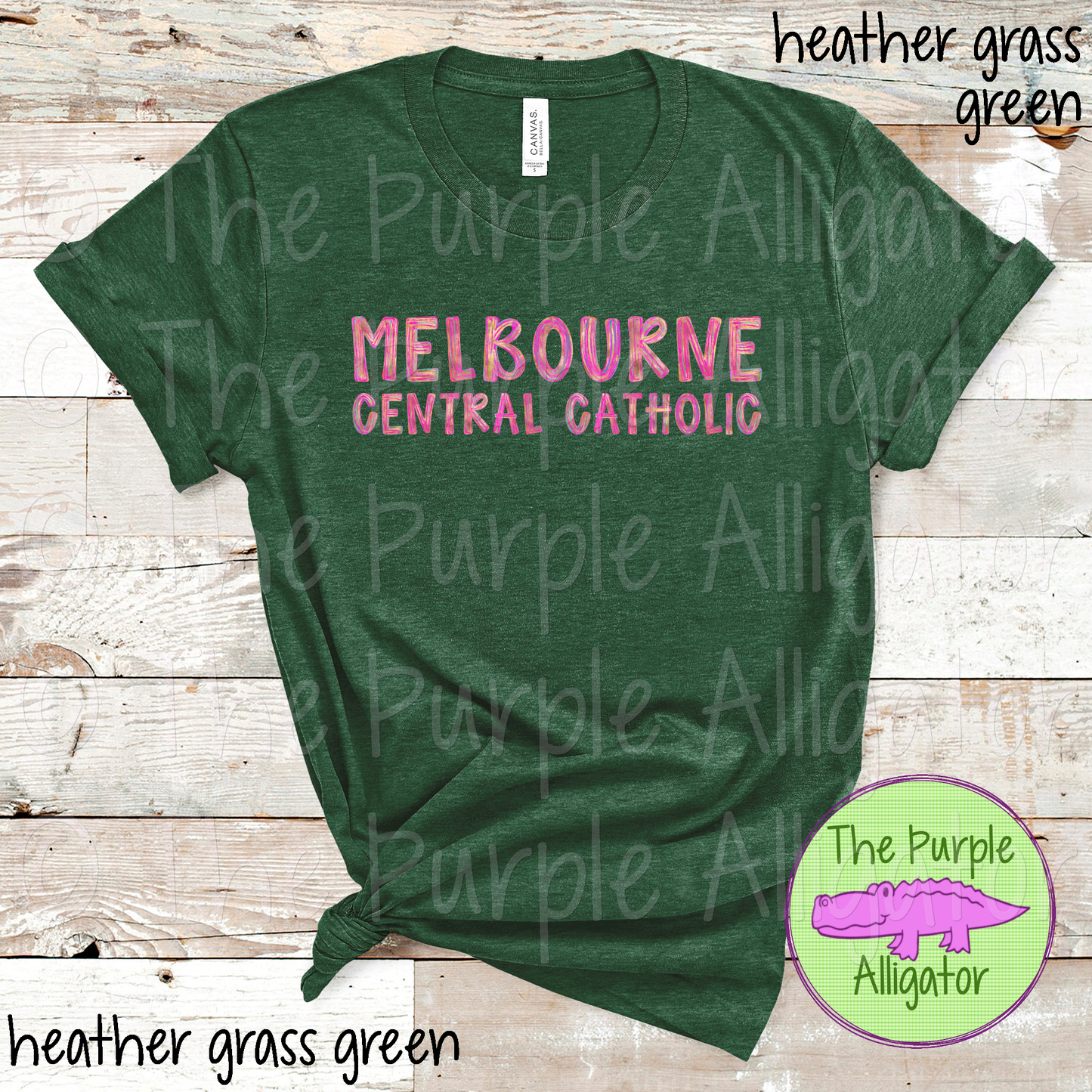 Melbourne Central Catholic MCC AJ Gold Distressed School Spirit (d2f TPA)