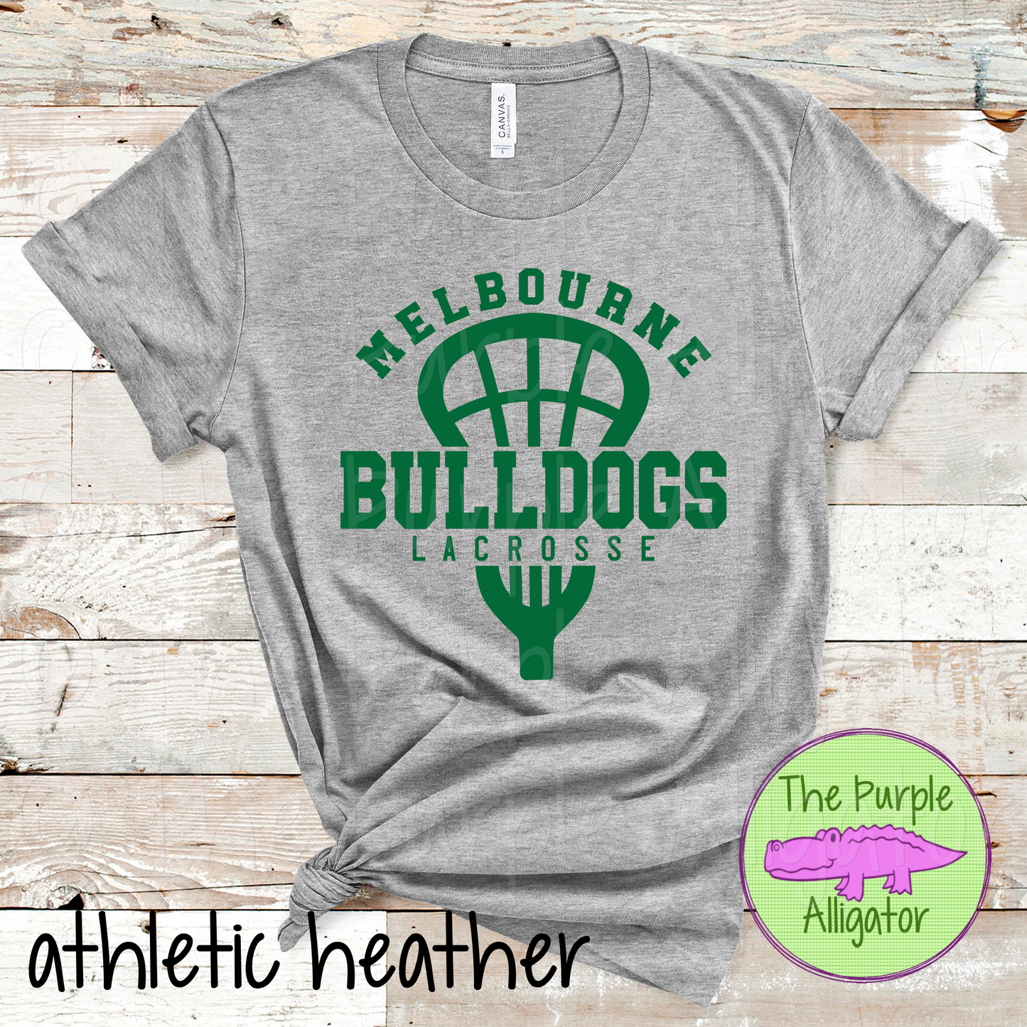 Melbourne Bulldogs Lacrosse SC20 Mascot School Spirit - CHOOSE YOUR DESIGN COLOR (d2f TPA)