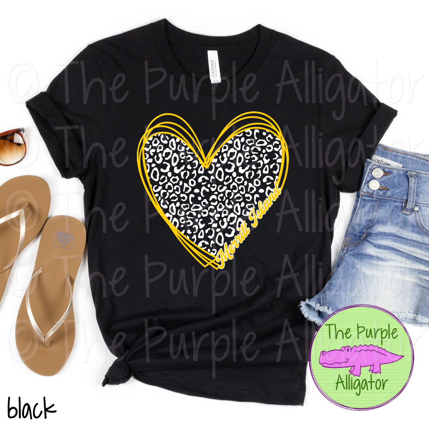 Merritt Island Leopard Heart School Spirit (d2f TPA)