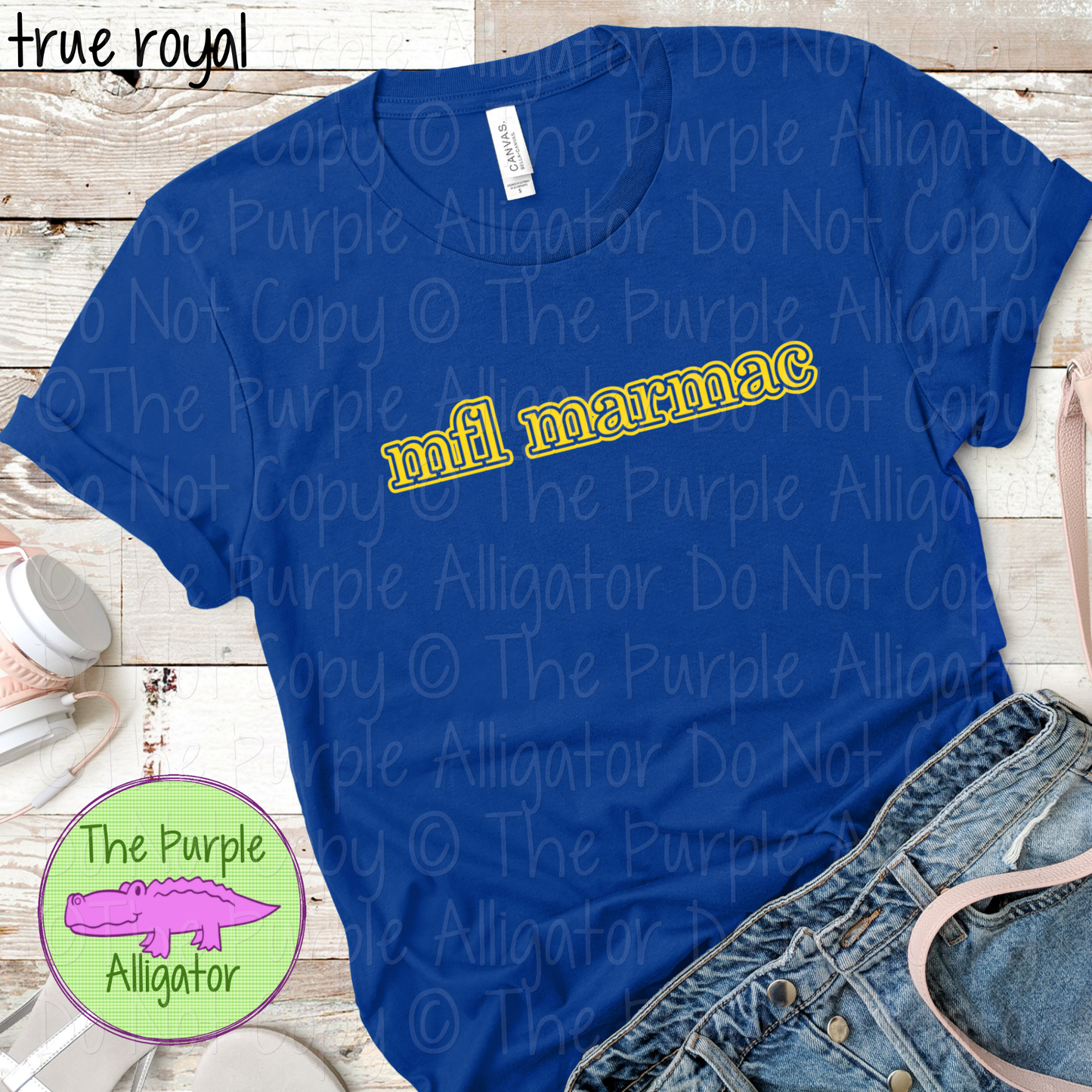 MFL MarMac Legacy Outline - The Classic Series - Custom School & Mascot Spirit Wear Apparel 0626 TPA