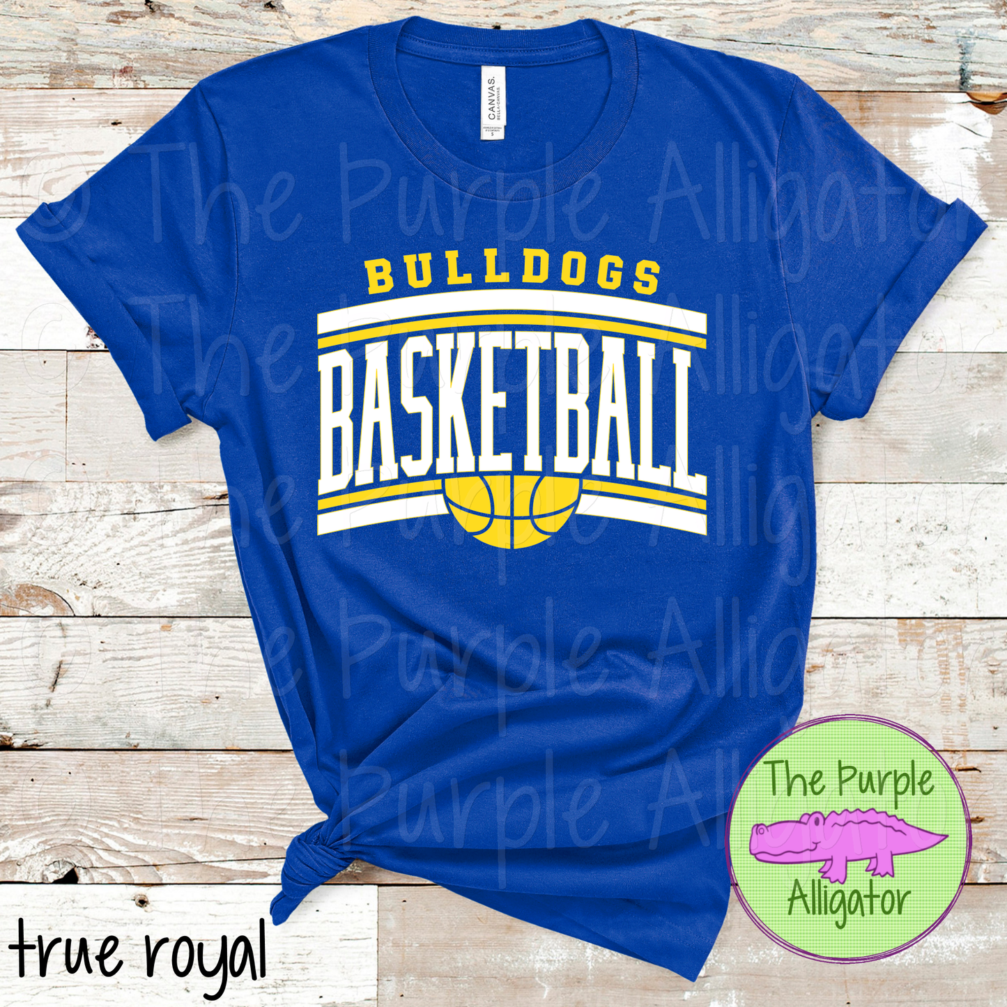Bulldogs Basketball SC51 Mascot School Spirit - CHOOSE YOUR DESIGN COLOR (d2f TPA)
