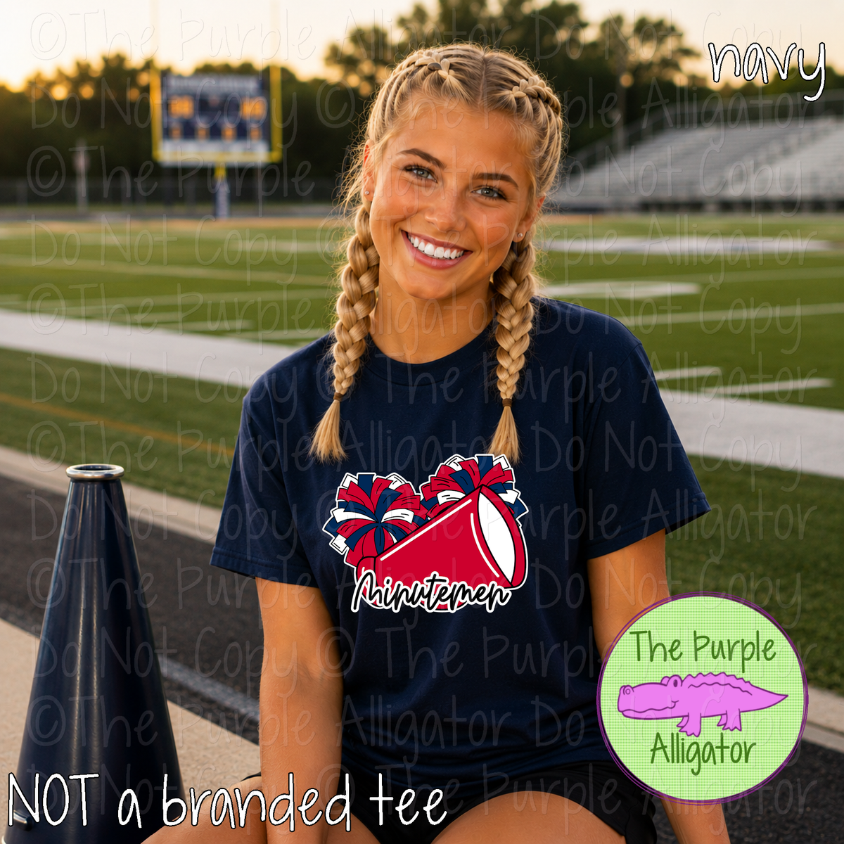 Minutemen Spirit Shout – Custom Cheer Spirit Wear Mascot Apparel 0926 TPA