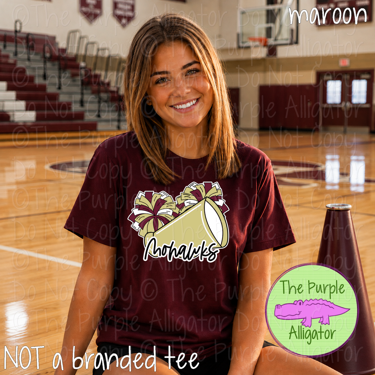 Mohawks Spirit Shout – Custom Cheer Spirit Wear Mascot Apparel 0926 TPA