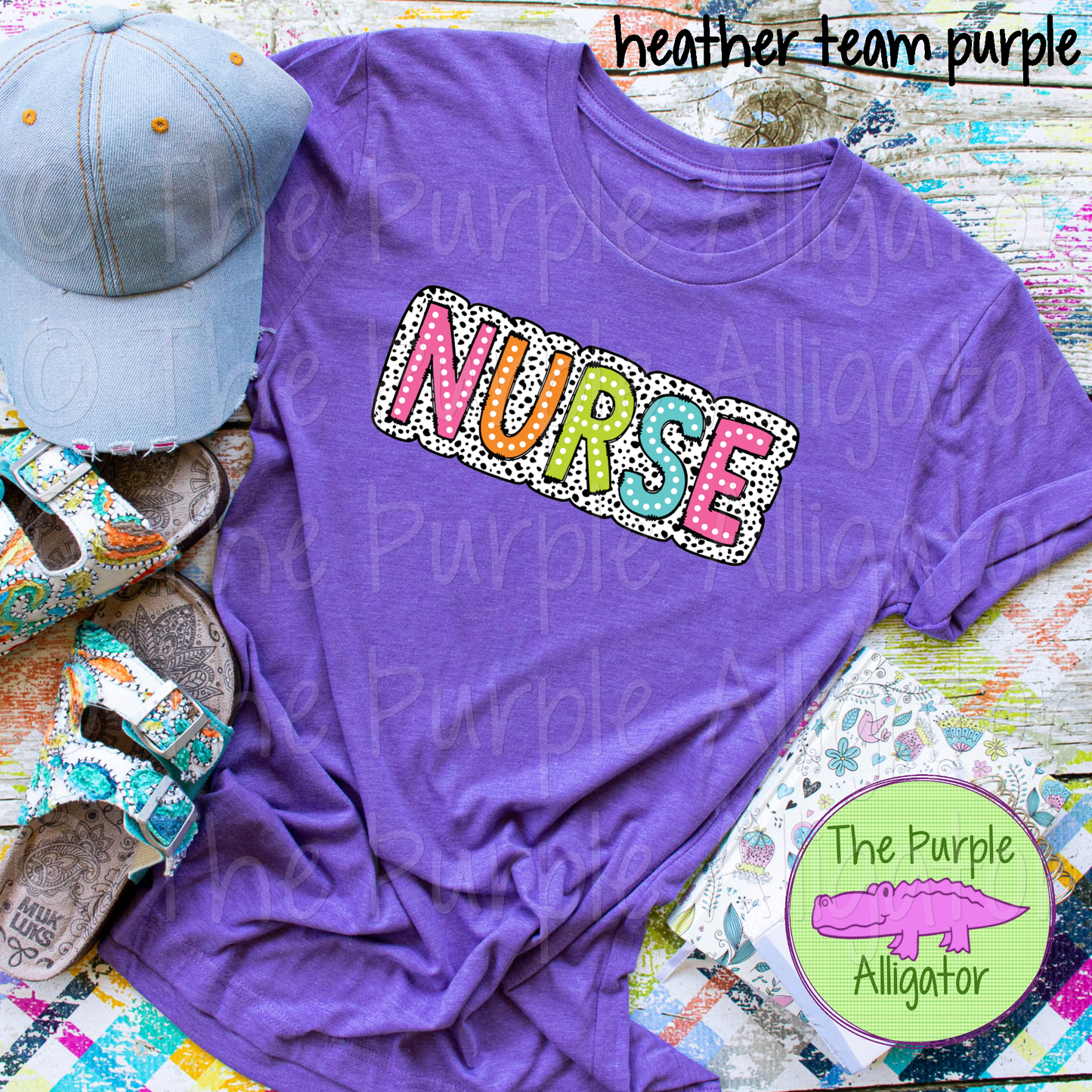 Nurse Dalmatian Dots 0724 (d2f TBA-DF-CF)