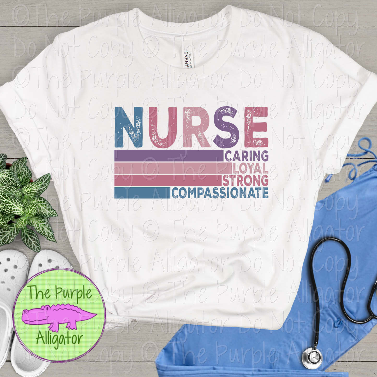 Nurse Distressed Caring Loyal 0325 (d2f GT)