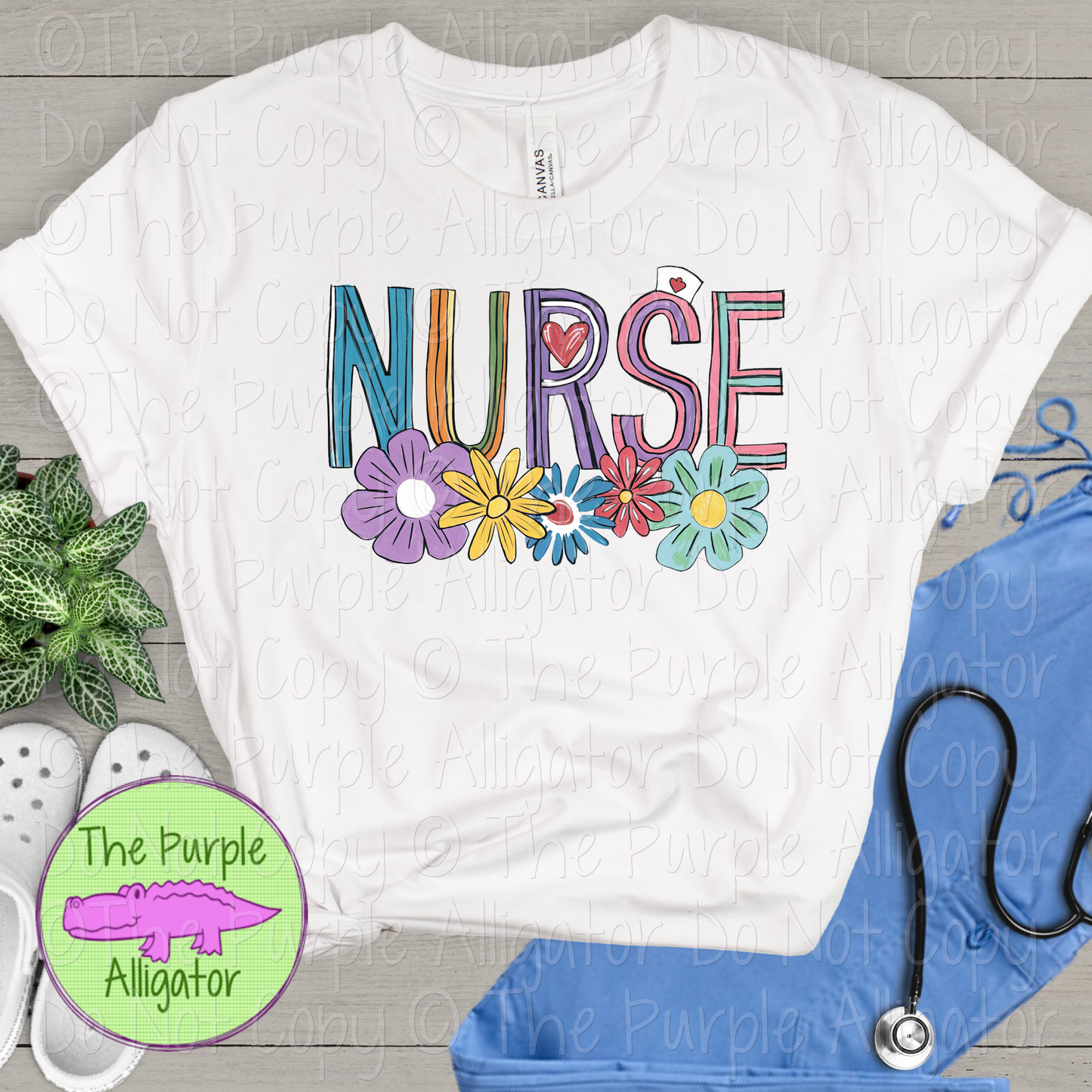 Nurse Floral 0524 (d2f BD)