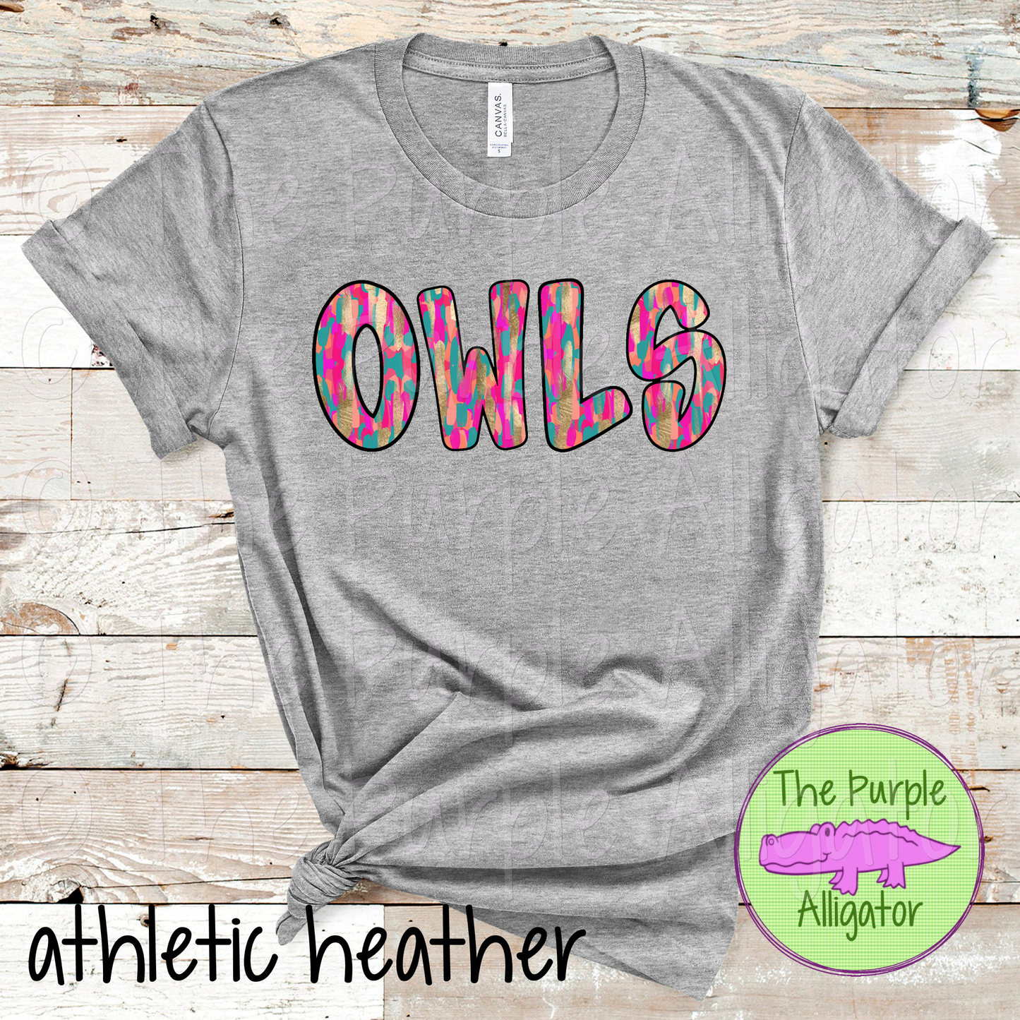 Owls School Spirit Mascot Lucky Streaks 0924 (d2f TPA)